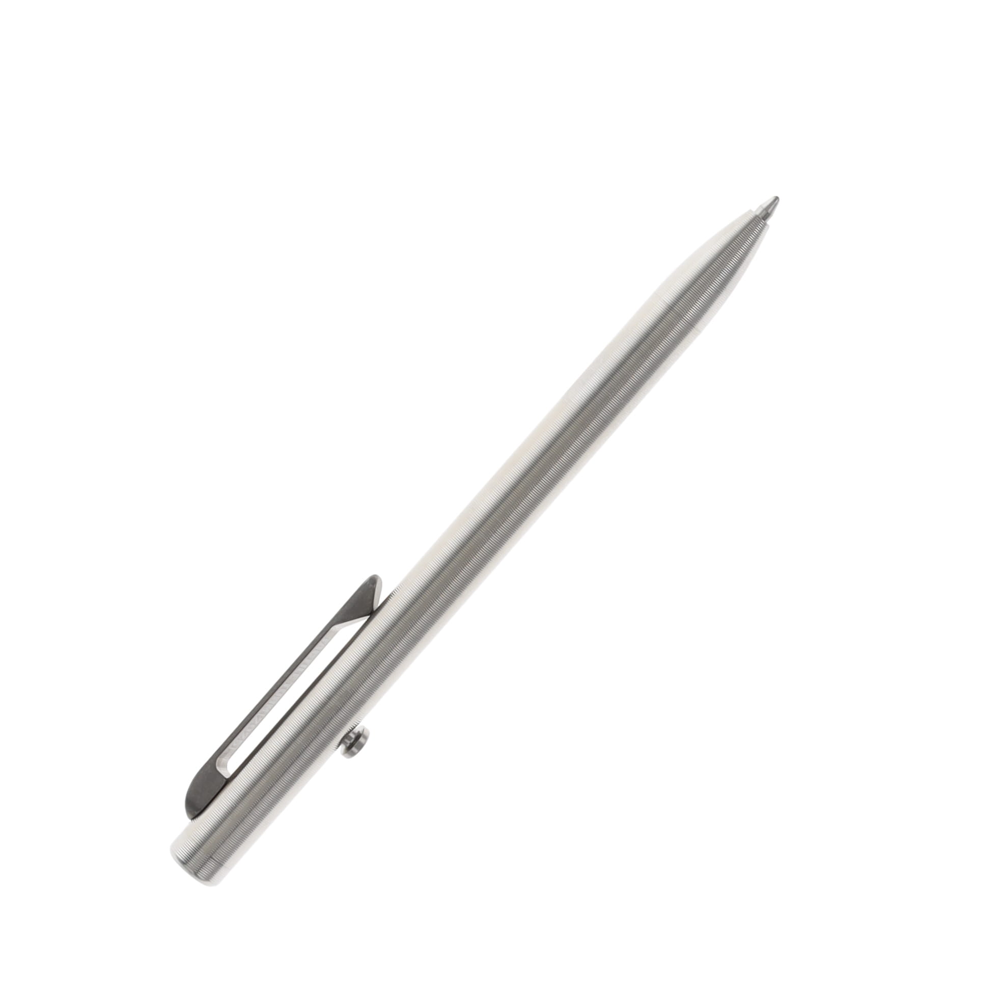 Tactile Turn Slim Bolt Action Pen Short 5.1" Titanium 10-SB2-TTM-TTM View 2
