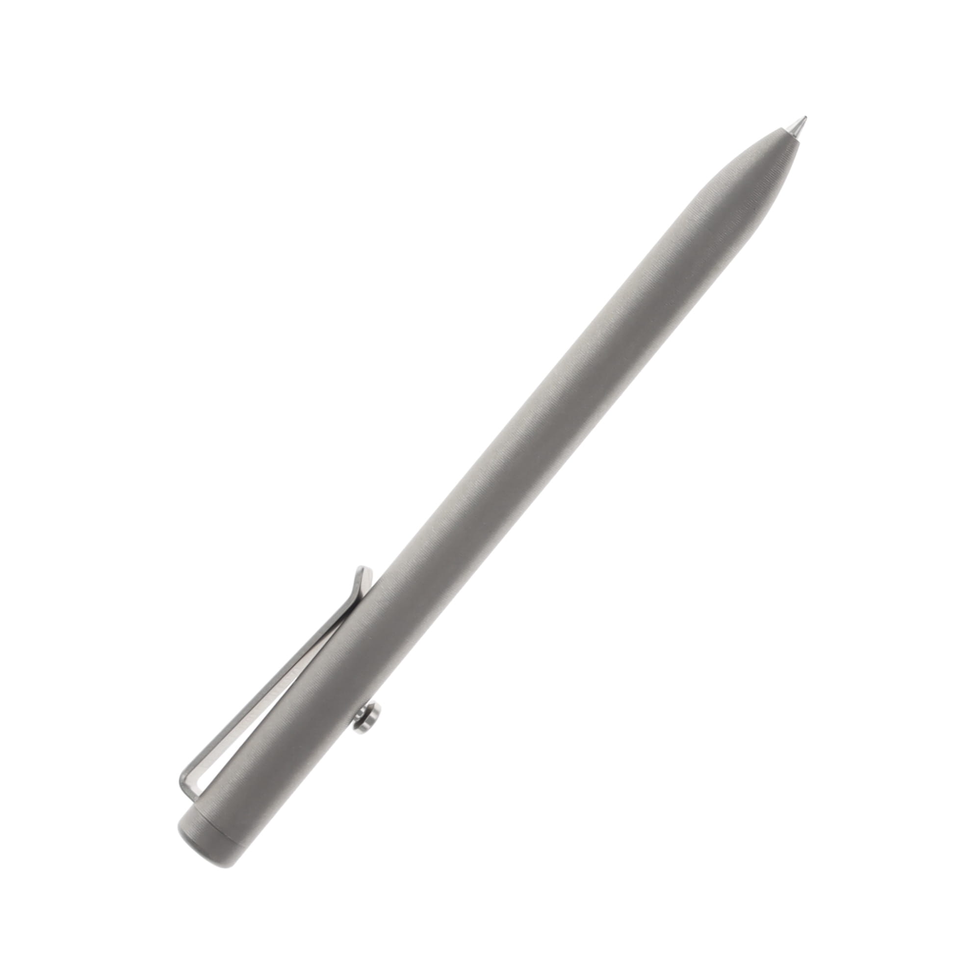Tactile Turn Bolt Action Pen Standard 5.6" Stonewashed Titanium 10-BA1-TTM-STW View 3