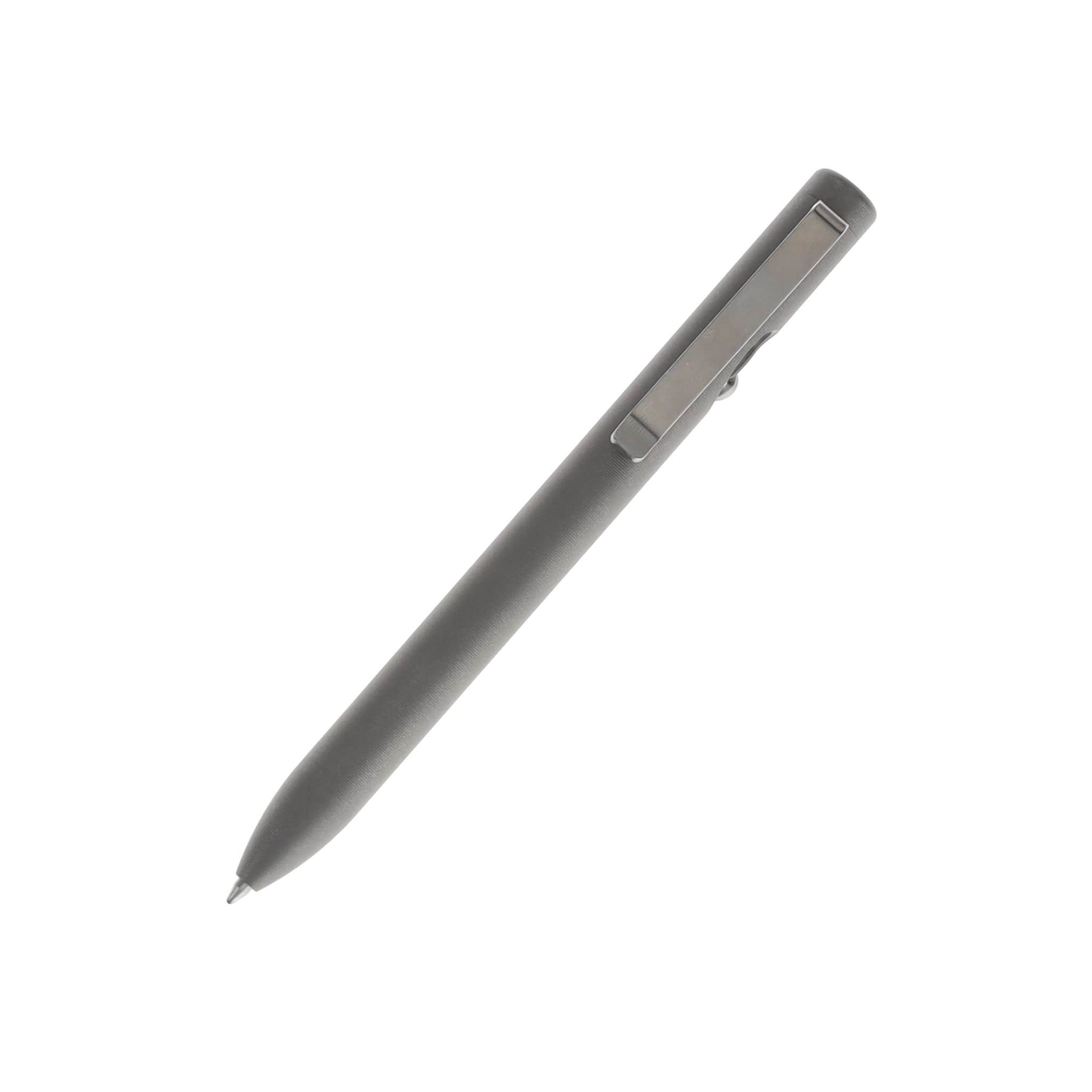 Tactile Turn Bolt Action Pen Short 5.1" Stonewashed Titanium 10-BA2-TTM-STW View 3