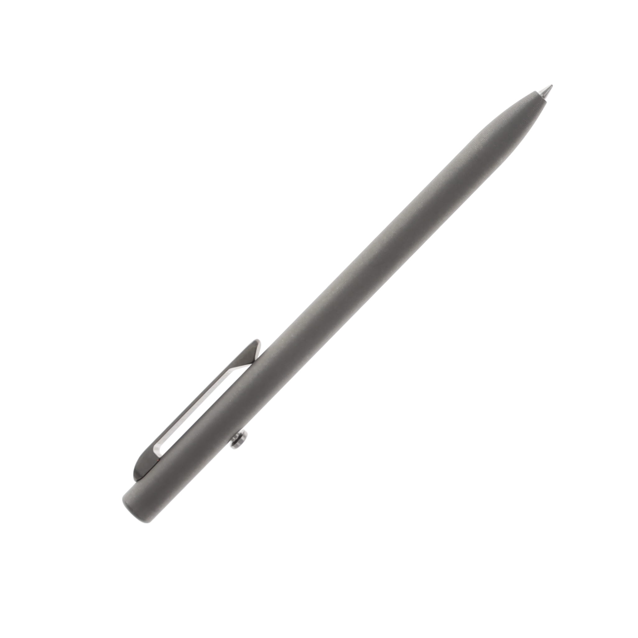 Tactile Turn Slim Bolt Action Pen Standard 5.6" Stonewashed Titanium 10-SB1-TTM-STW View 2