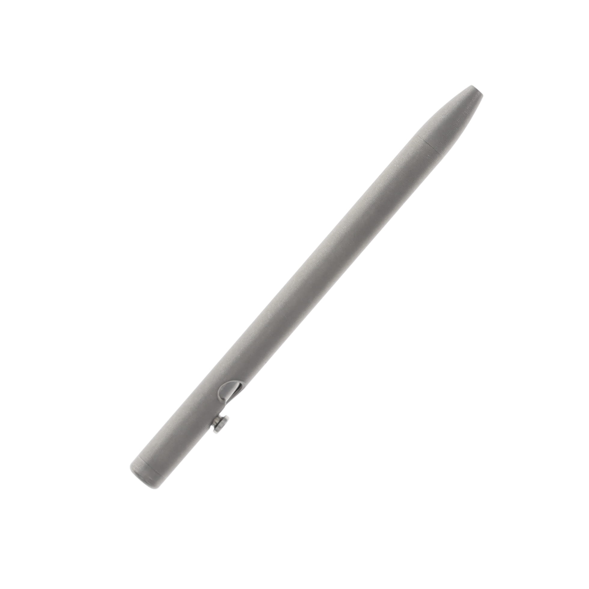 Tactile Turn Slim Bolt Action Pen Short 5.1" Stonewashed Titanium 10-SB2-TTM-STW View 3
