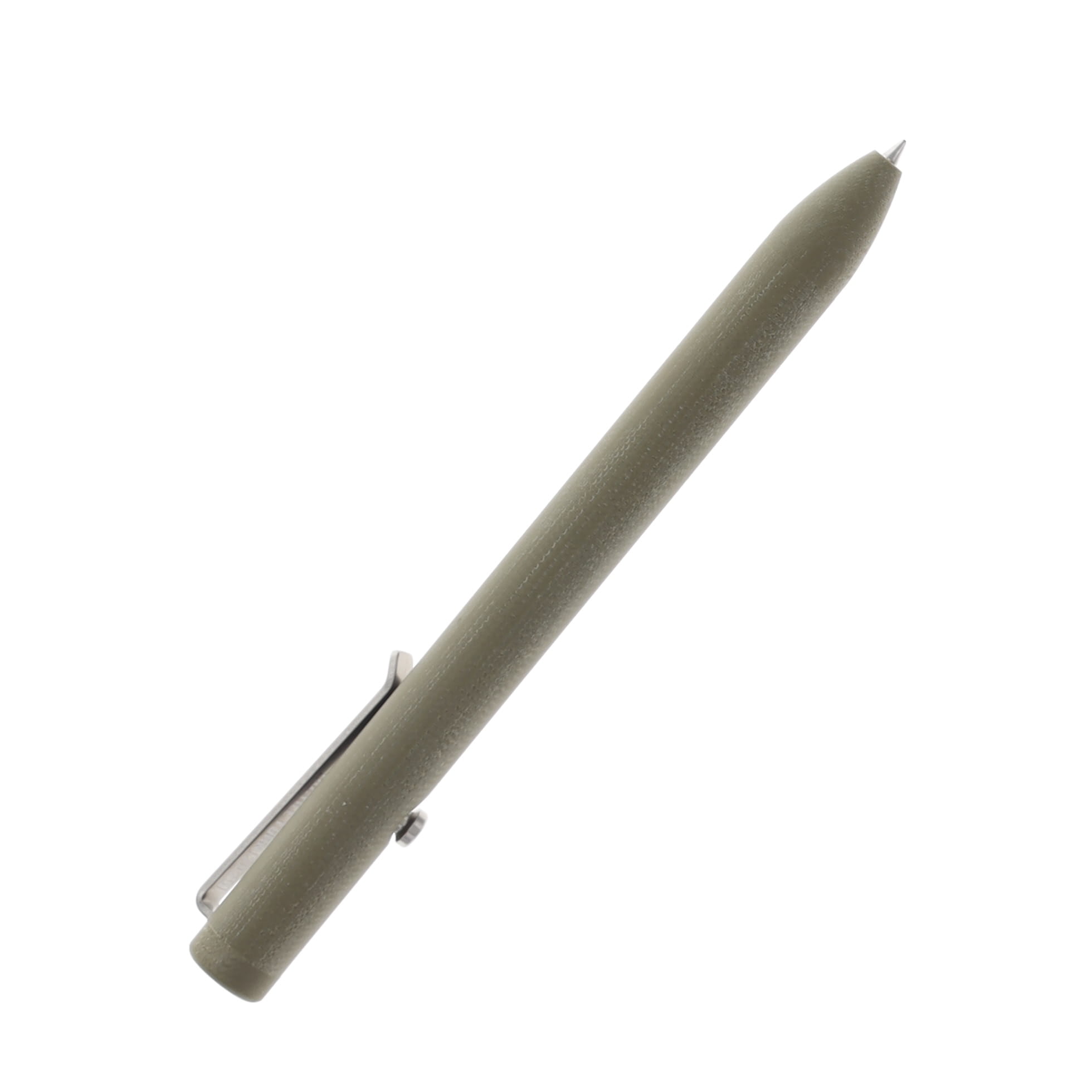 Tactile Turn Bolt Action Pen Standard 5.6" OD Green G-10 10-BA1-GG1-TTM View 3