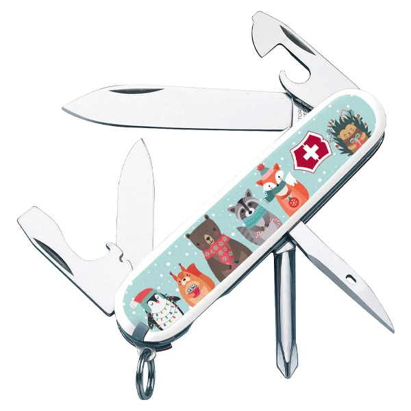 Victorinox SMKW Exclusive Tinker Swiss Army Knife Critter Christmas V1190 View 1