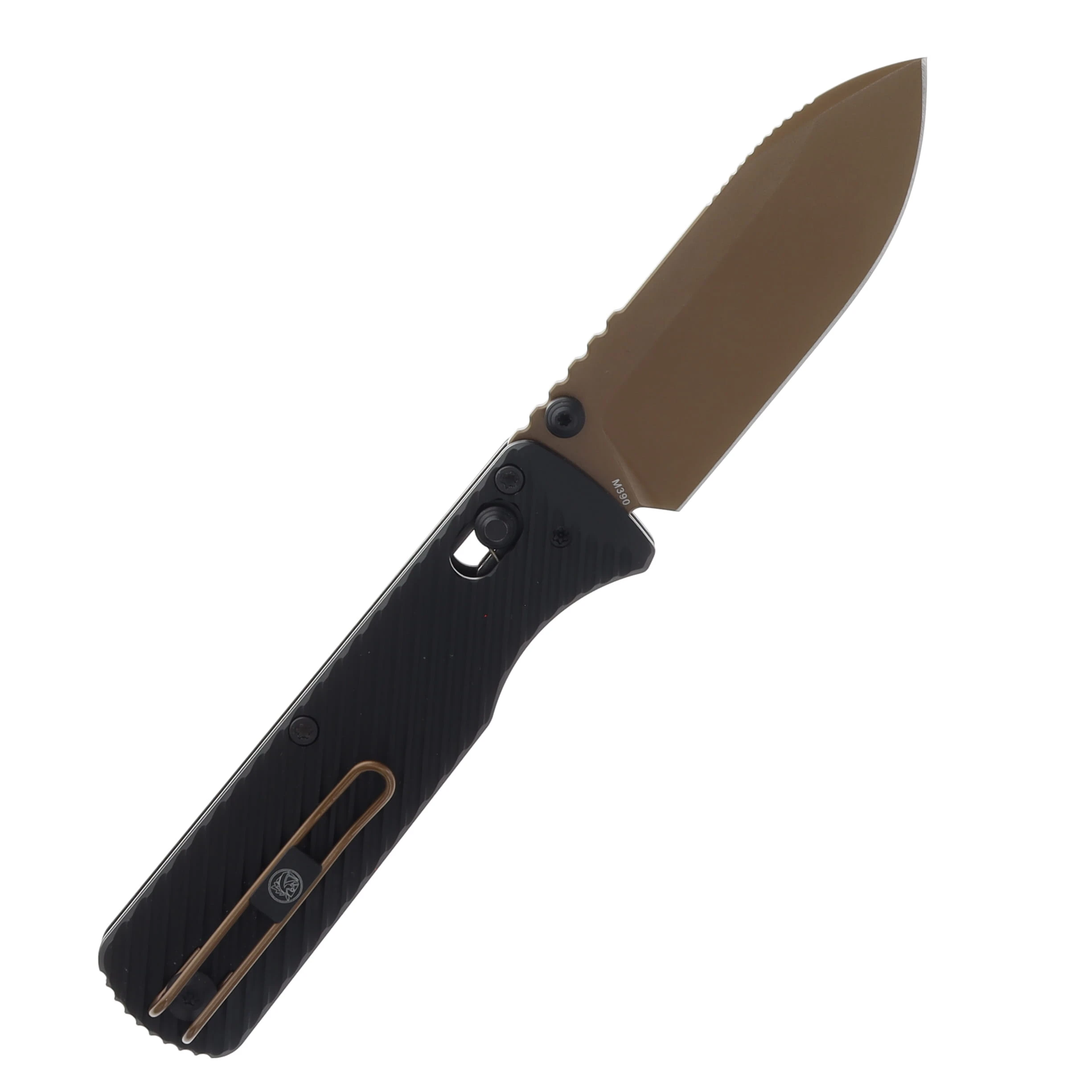 Vosteed Vombat Crossbar Lock Dune Black Handle Zulu Blade A4107 View 2
