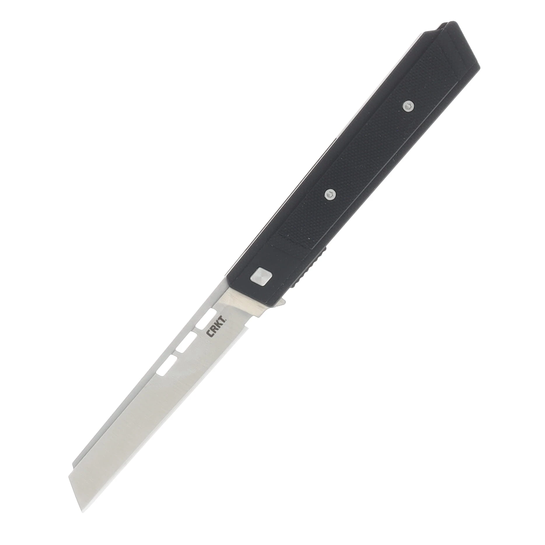 CRKT Zephyr Folding Knife Liner Lock Black G-10 Handle Satin D2 Blade CR3840 View 1
