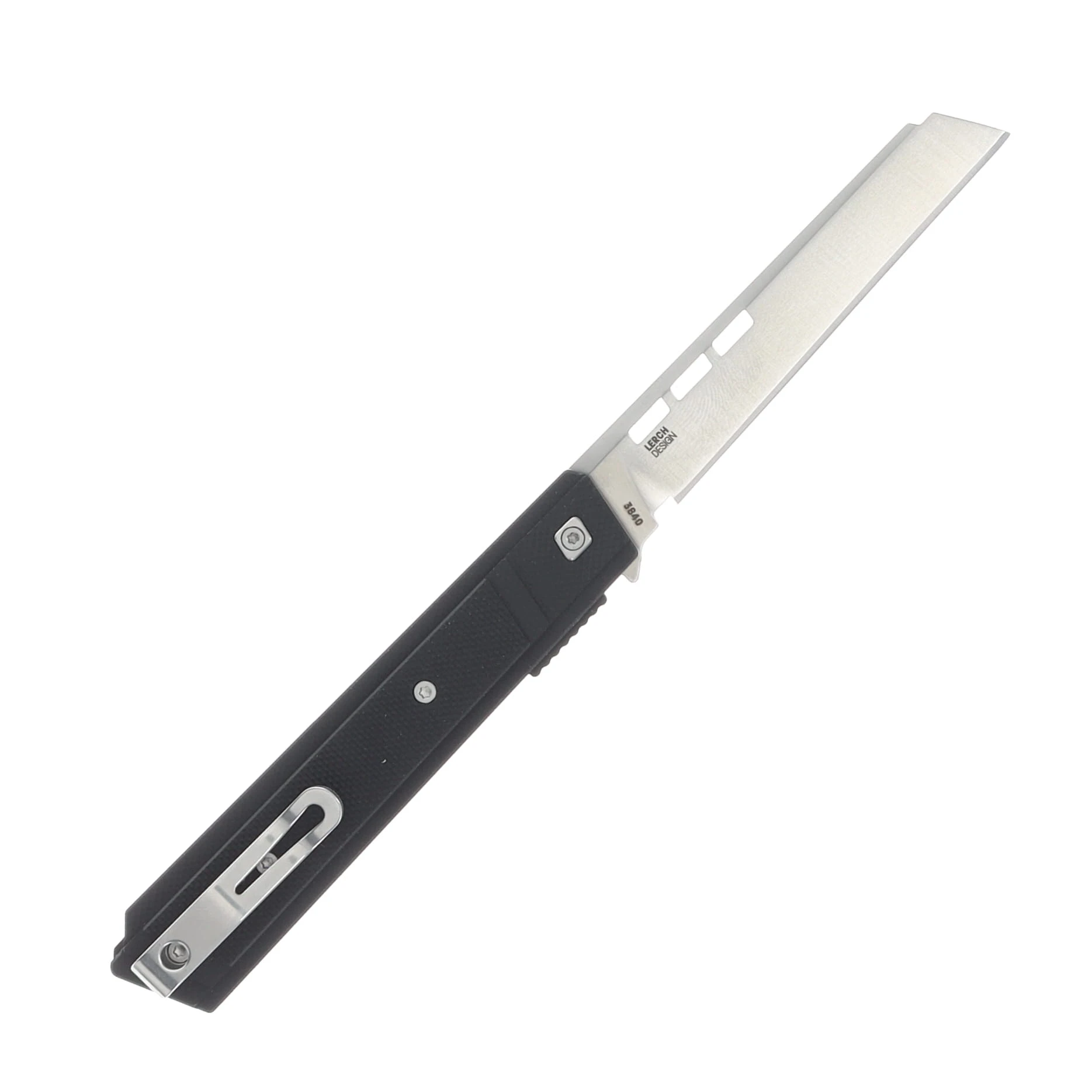 CRKT Zephyr Folding Knife Liner Lock Black G-10 Handle Satin D2 Blade CR3840 View 2