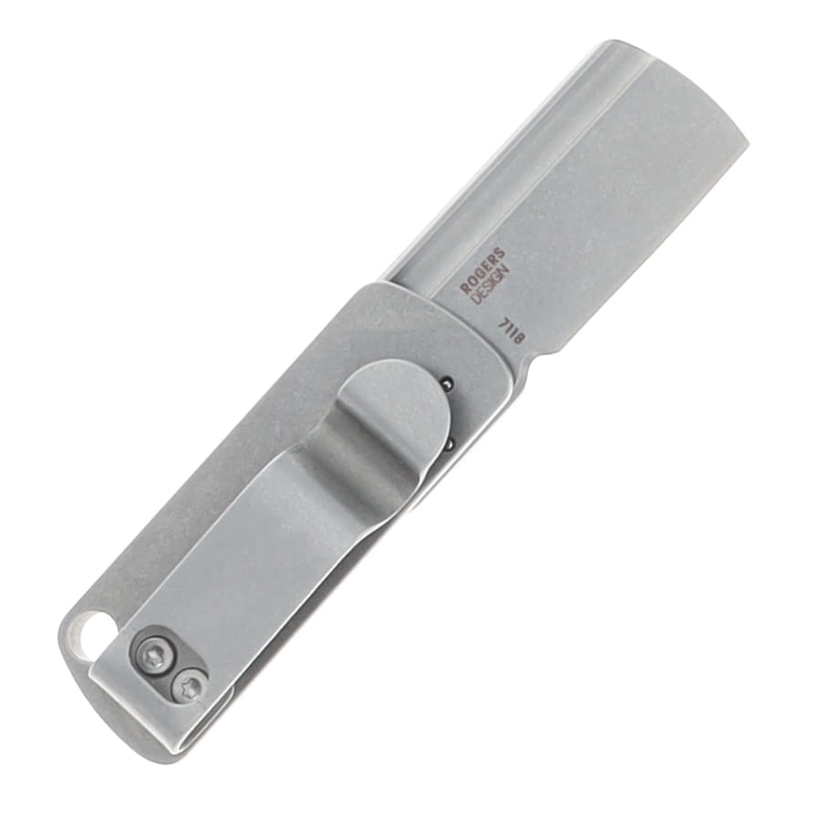 Columbia River Box Key Slip Joint Folding Knife Stainless Steel Handle SW 12C27 Blade CR7118 View 2