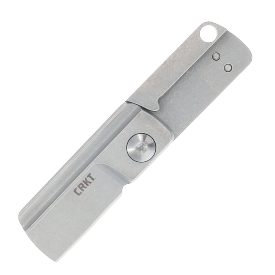 Columbia River Box Key Slip Joint Folding Knife Stainless Steel Handle SW 12C27 Blade CR7118 View 1