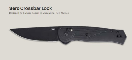 CRKT Sero Folding Knife Blackout GRN Handle Black S35VN Blade CR7170K View 5