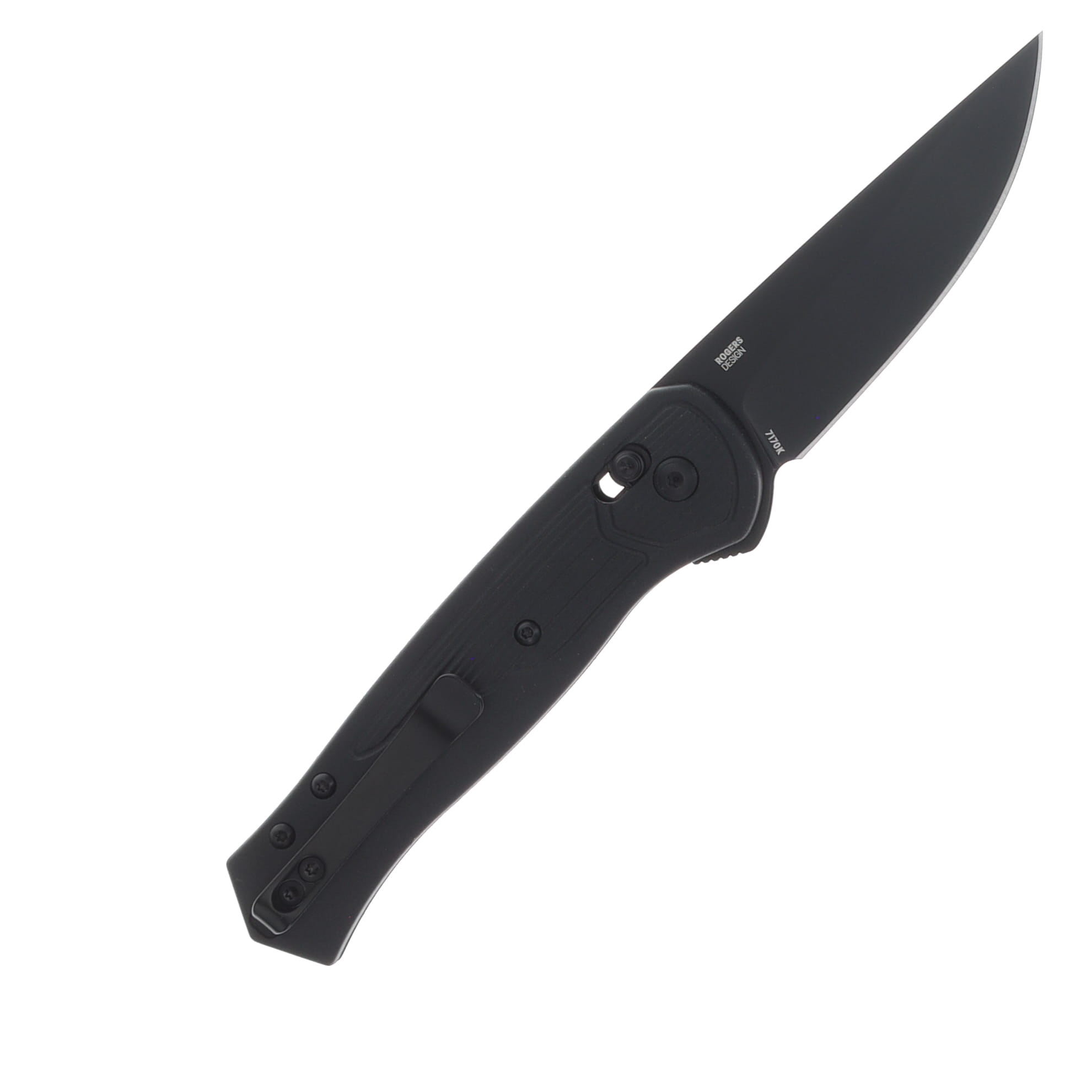CRKT Sero Folding Knife Blackout GRN Handle Black S35VN Blade CR7170K View 2