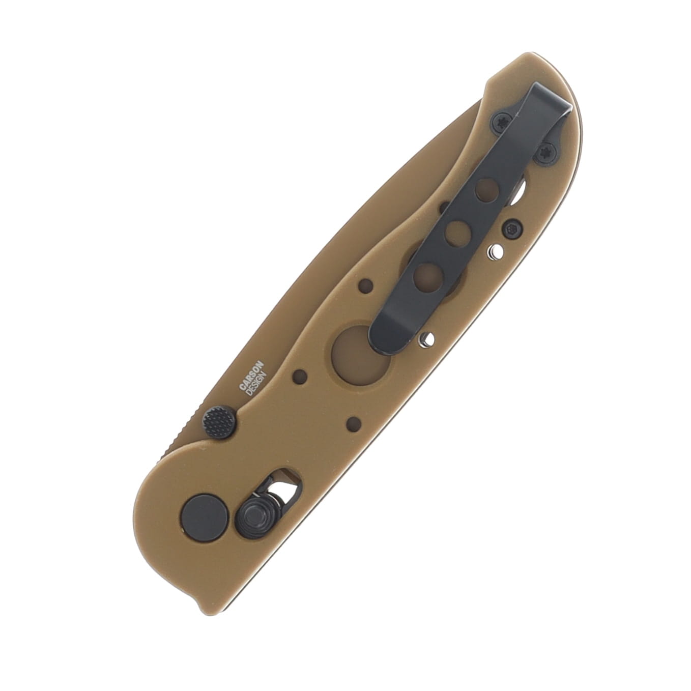 CRKT M16-02XD Crossbar Lock Folding Knife Desert Tan Grivory Handle Tan D2 Blade CRM1602XD View 4