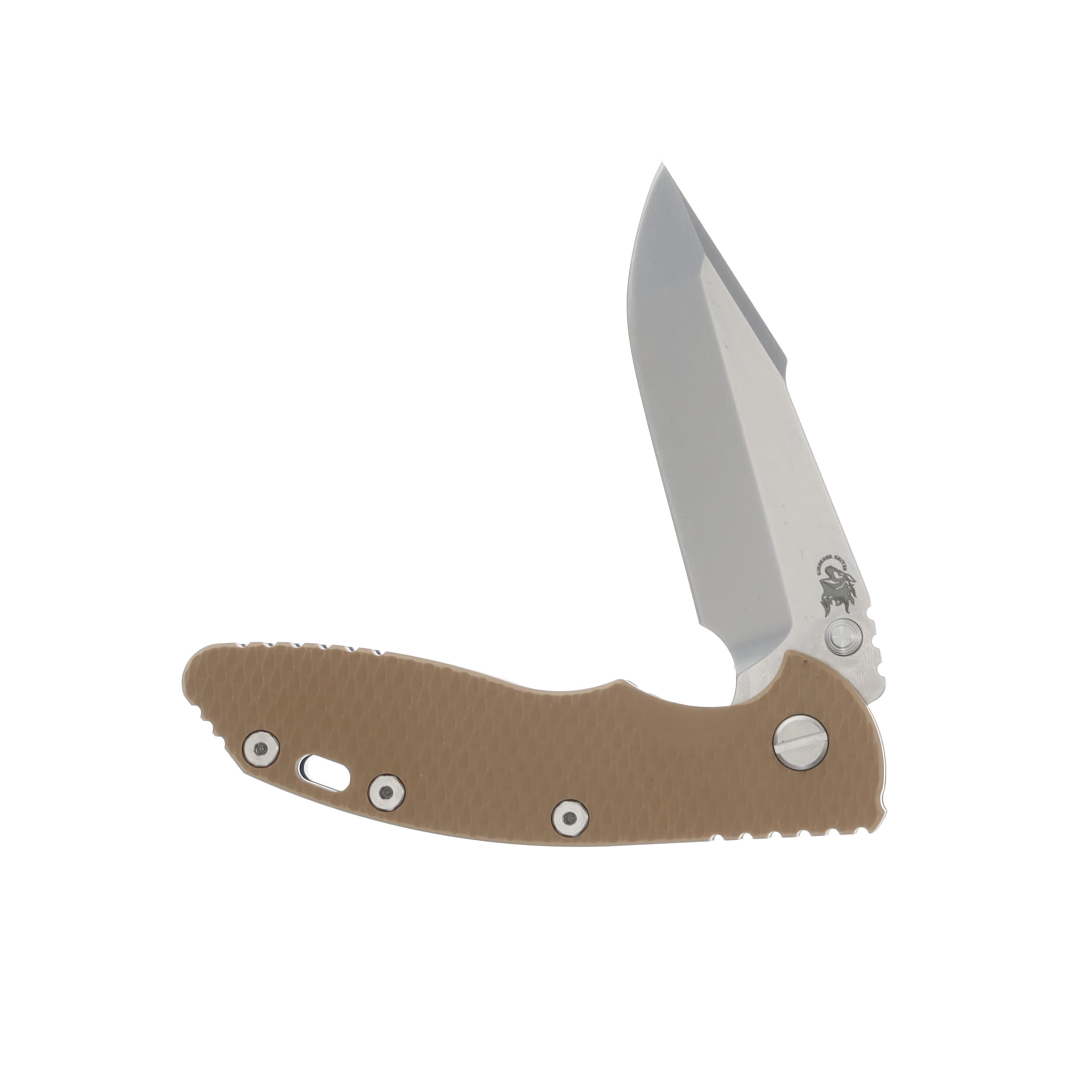 Hinderer XM-18 Coyote – Stonewash Bronze 3.5in Plain Stonewash Harpoon Spanto KXM35HSTWSWBLCY View 3