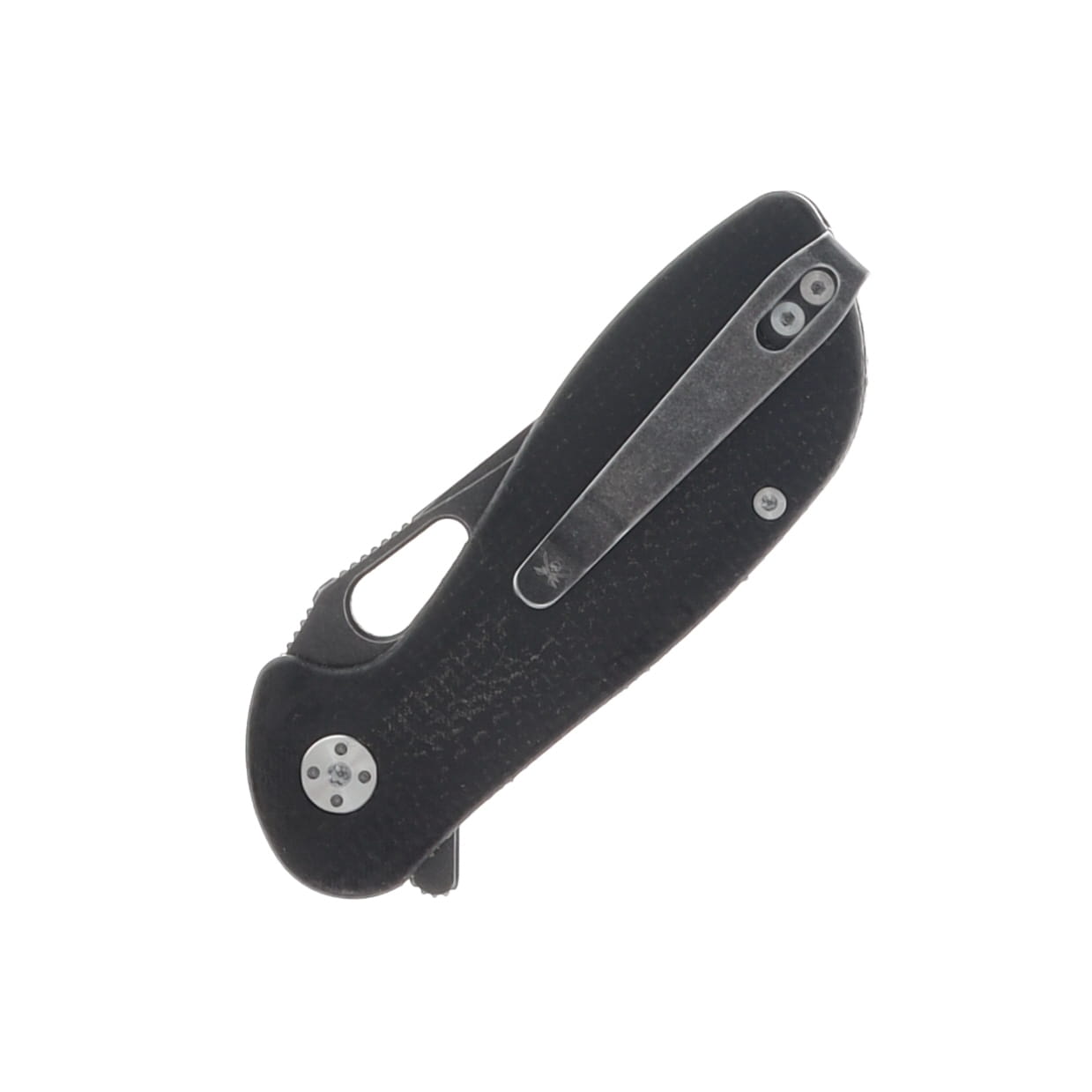 Skallywag Tactical Mudskipper Folding Knife 14C28N/Black Micarta SWMSBL View 6