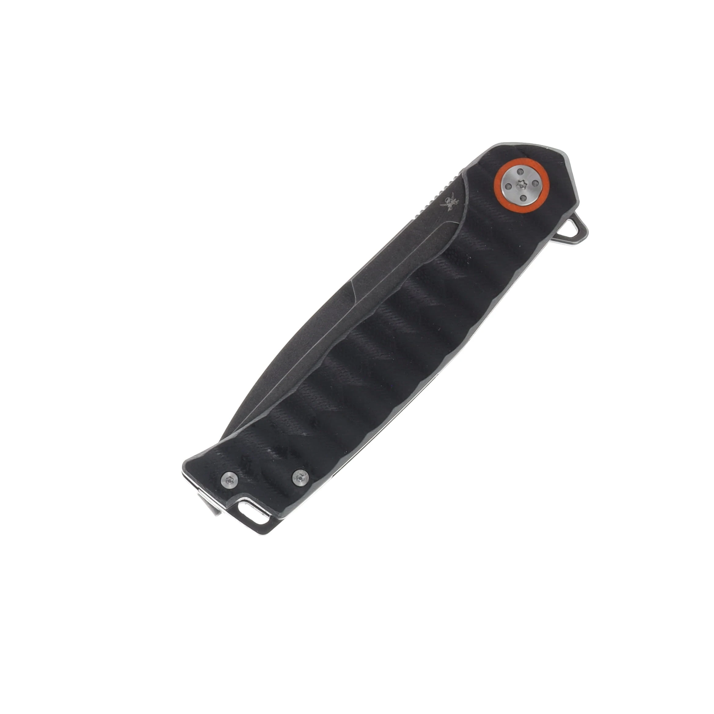 Skallywag Tactical Sao Feng Linerlock Folding Knife D2/Black G-10 SWSFBL View 5