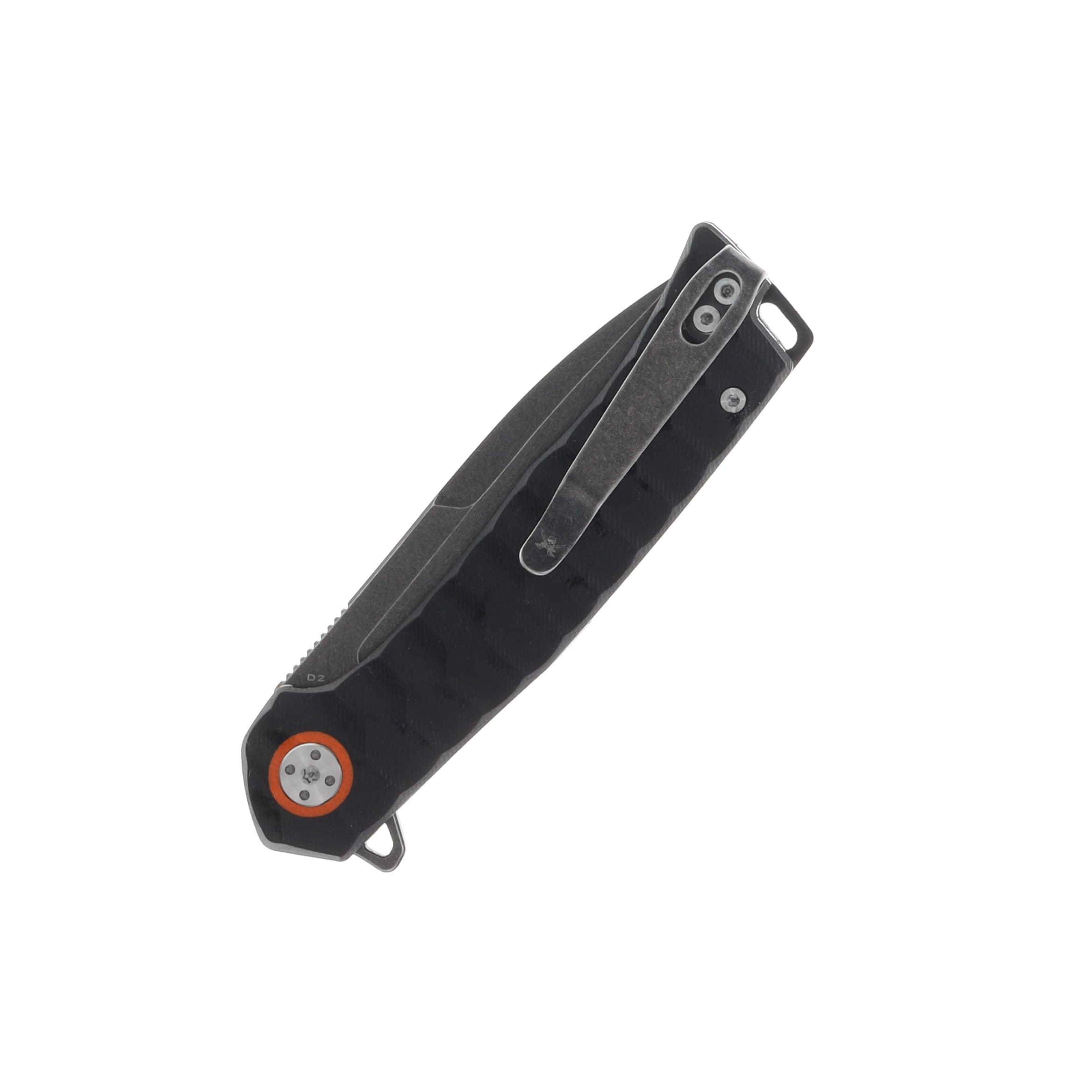 Skallywag Tactical Sao Feng Linerlock Folding Knife D2/Black G-10 SWSFBL View 6
