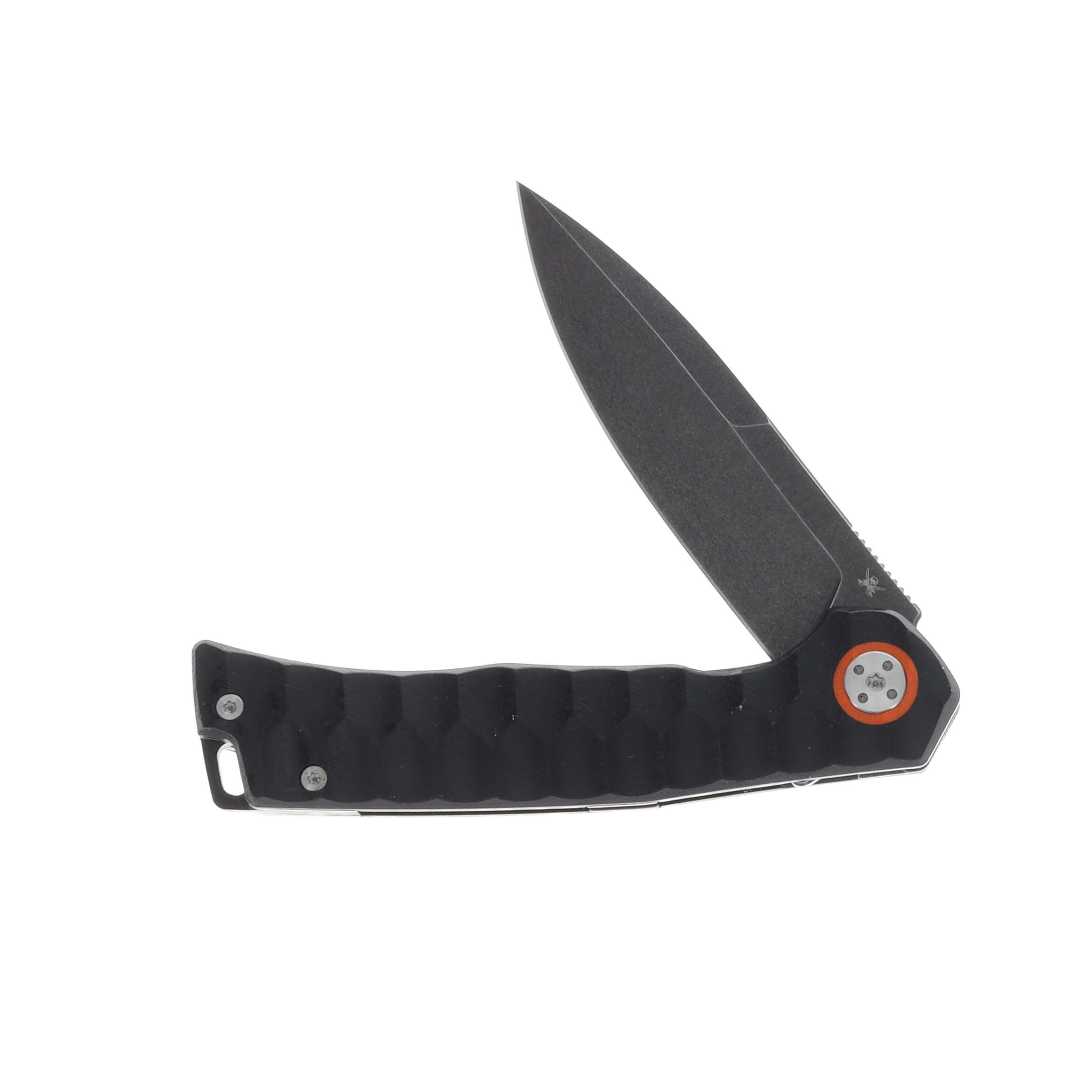 Skallywag Tactical Sao Feng Linerlock Folding Knife D2/Black G-10 SWSFBL View 4