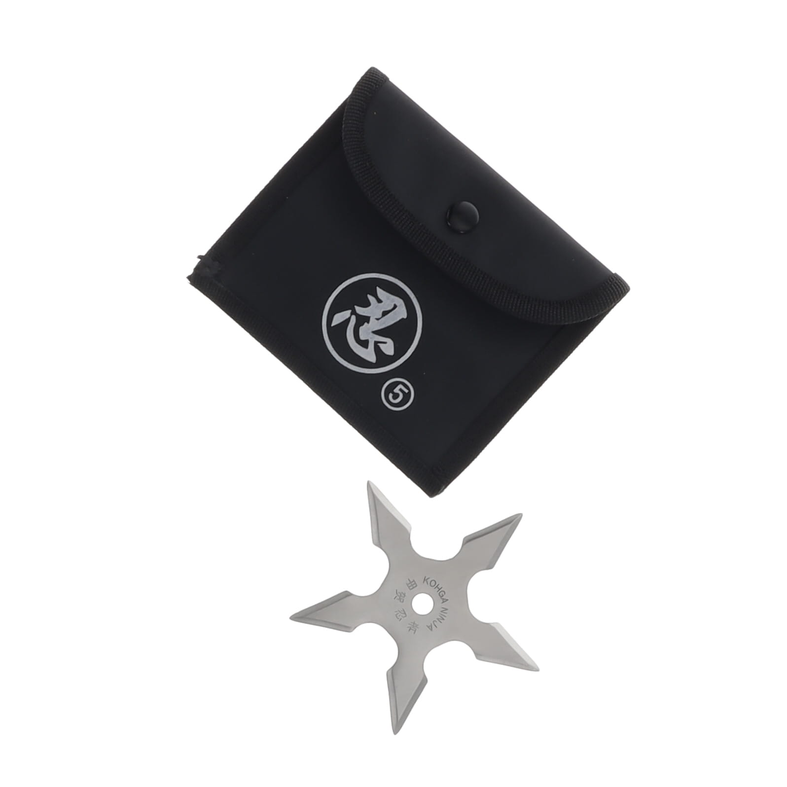 Master Cutlery 4" 5-Point Throwing Star with Nylon Sheath 210767 View 1