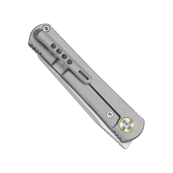Kizer Feist 2 X Series Folding Knife Titanium Handle SW M390 Reversed Tanto Blade ZX-3499.2A1 View 4
