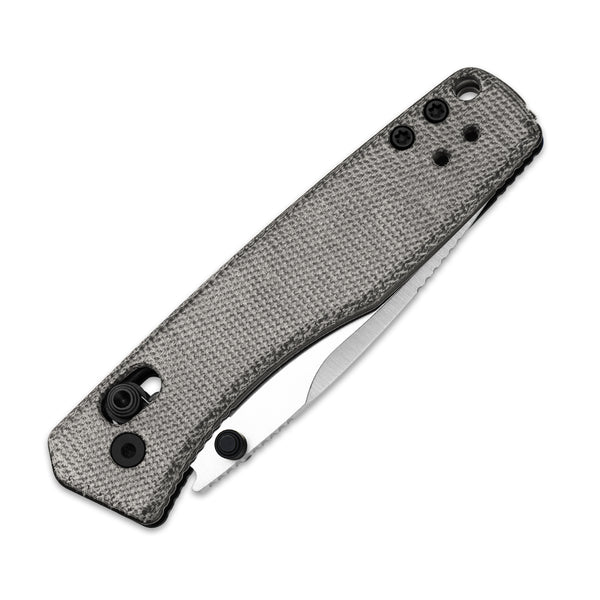 Kizer Aegis Folding Knife Black Micarta Handle AEB-L Drop Point Blade V3774A1 View 3