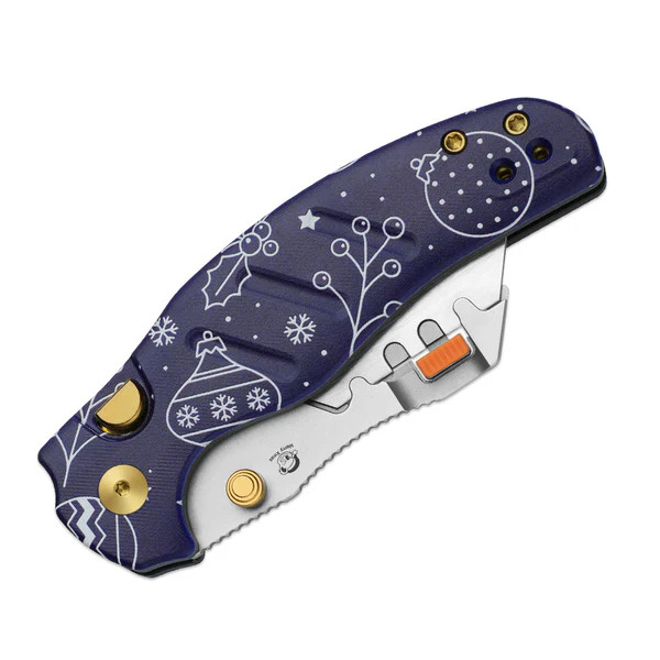 Kizer C01C 2.9 Folding Knife Blue G-10 Handle Bead Blasted Utility Blade V3488.29JMC2 View 5