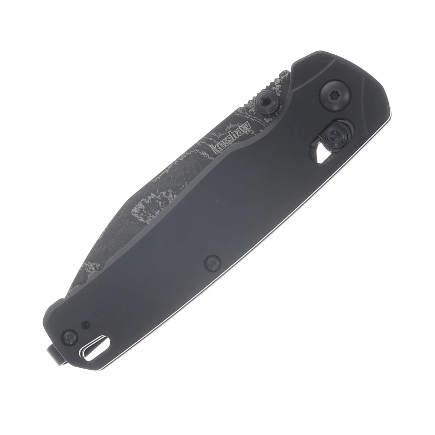 Kershaw Bel Air Duralock Folding Knife Black Damascus Blade KS6105BLKDAM View 5