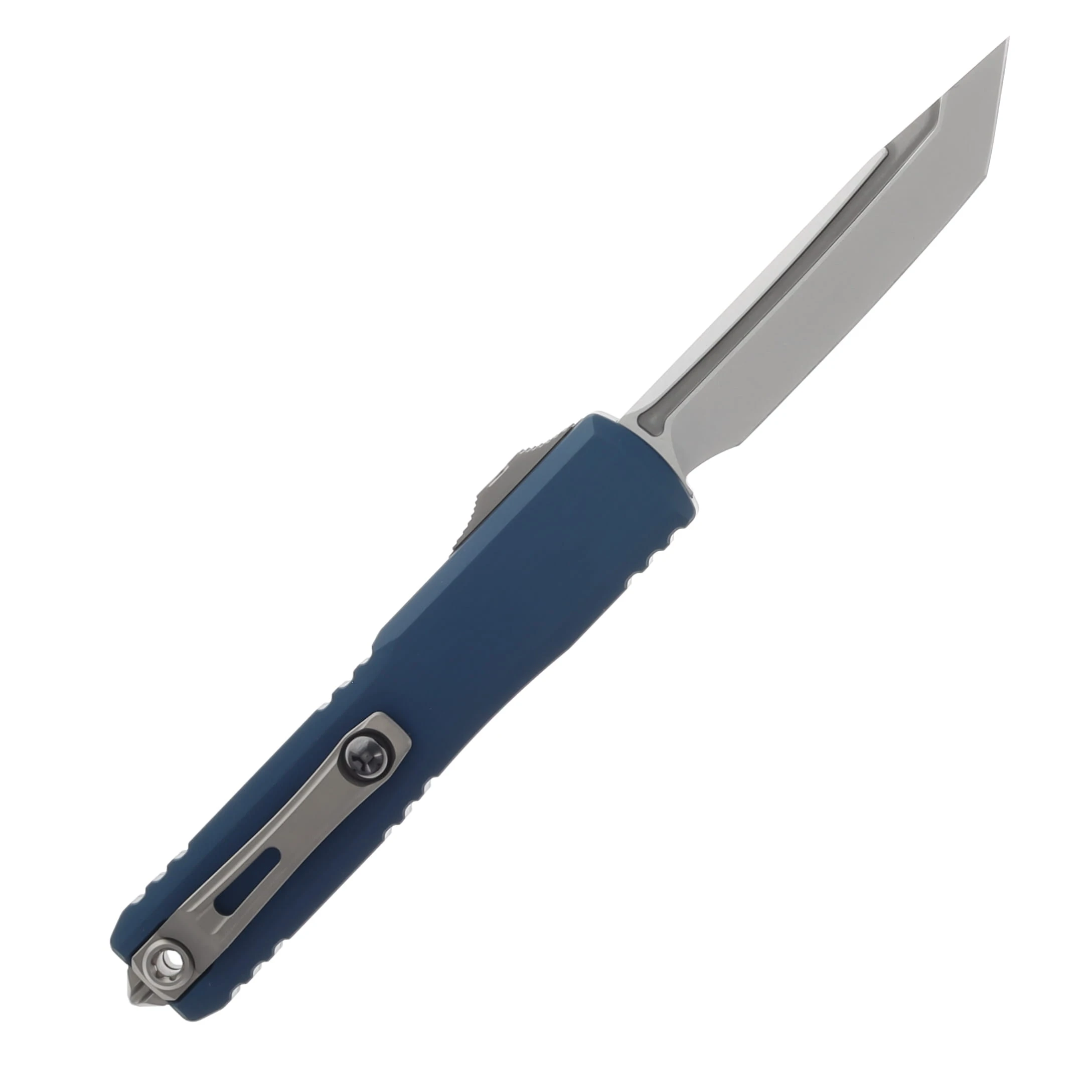 Microtech Ultratech GEN III ZPB OTF Auto T/E SW Standard Deep Ocean AUMT112310DO View 2