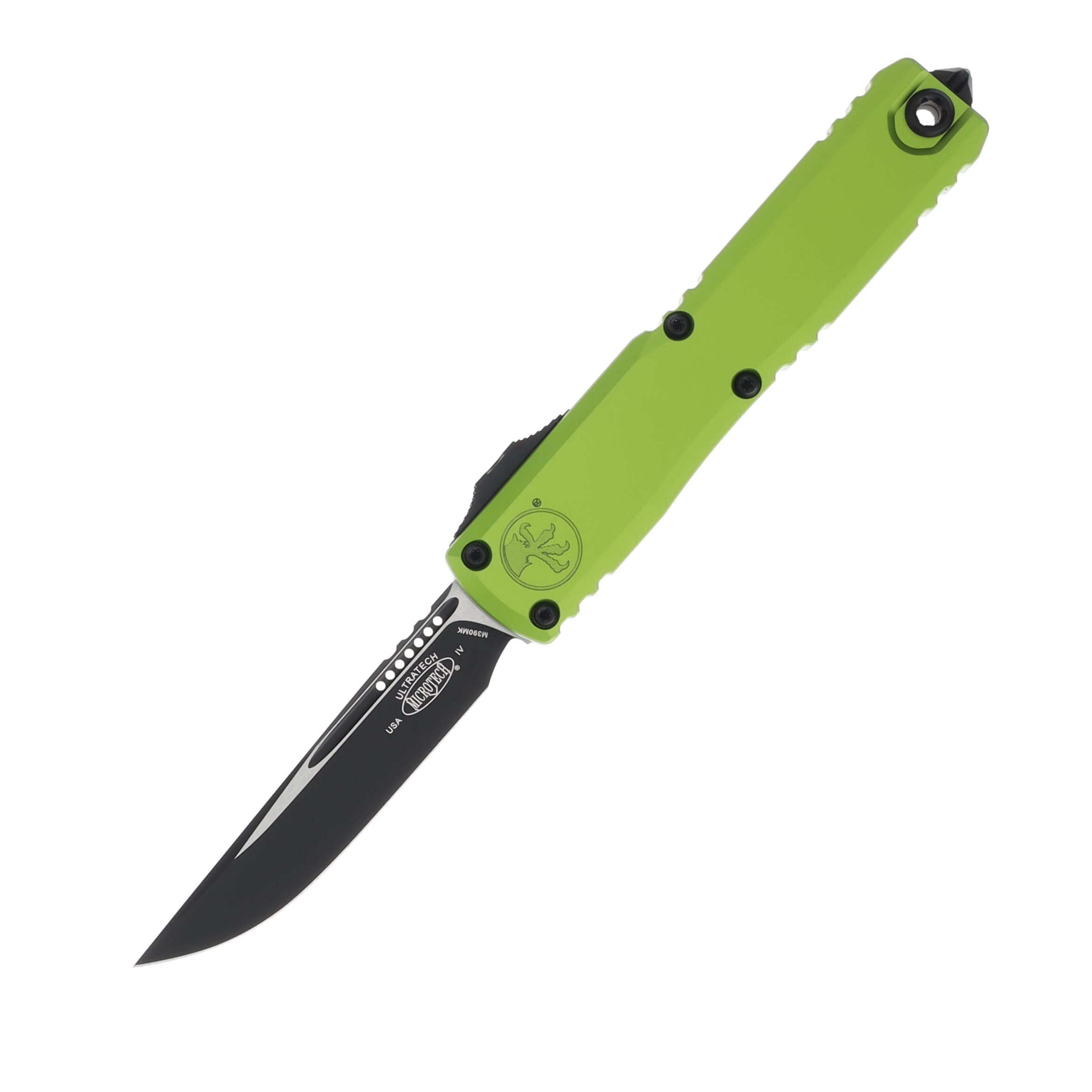 Microtech Ultratech GEN IV OTF Auto S/E Black Standard Neon Green AUMT112141NG View 1