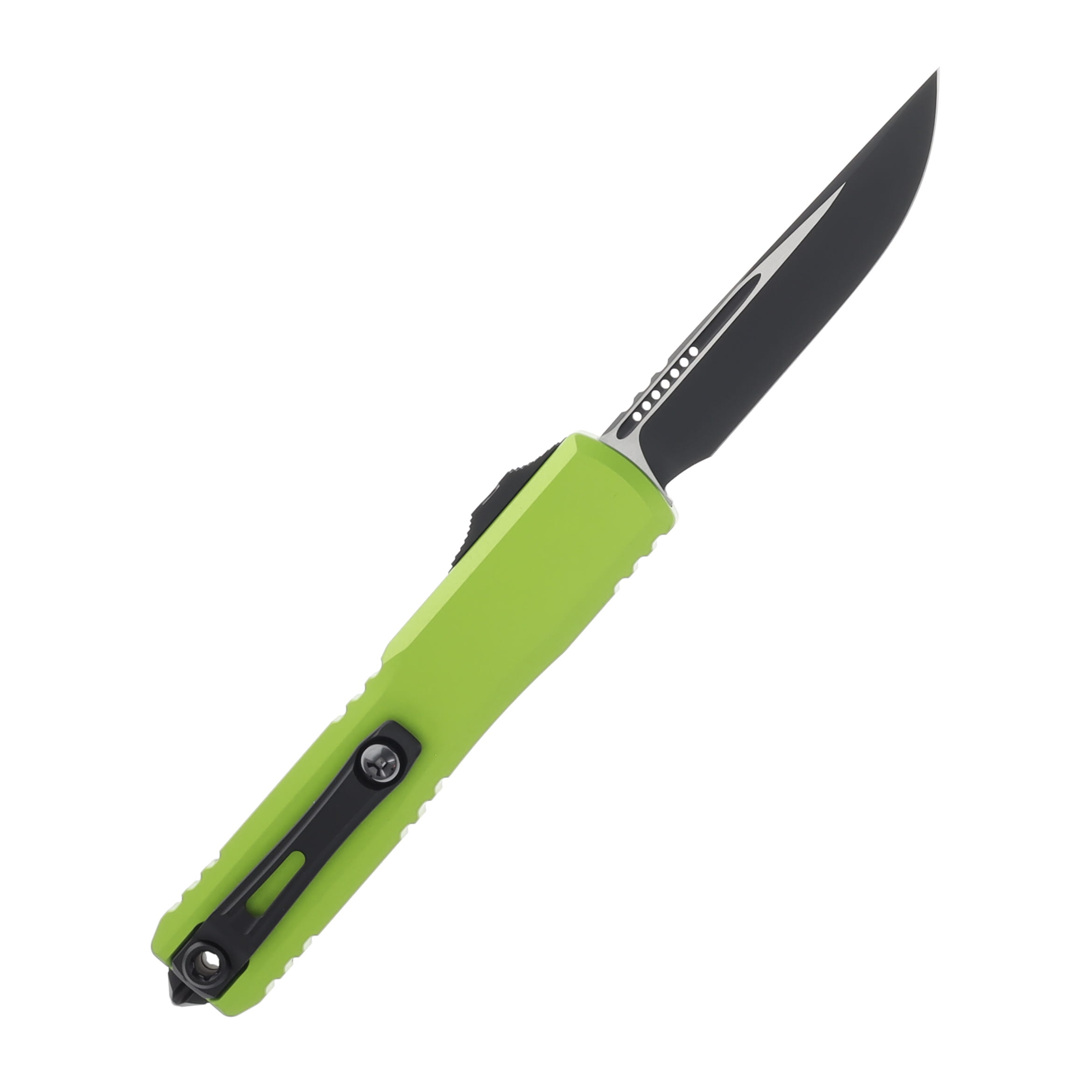 Microtech Ultratech GEN IV OTF Auto S/E Black Standard Neon Green AUMT112141NG View 2