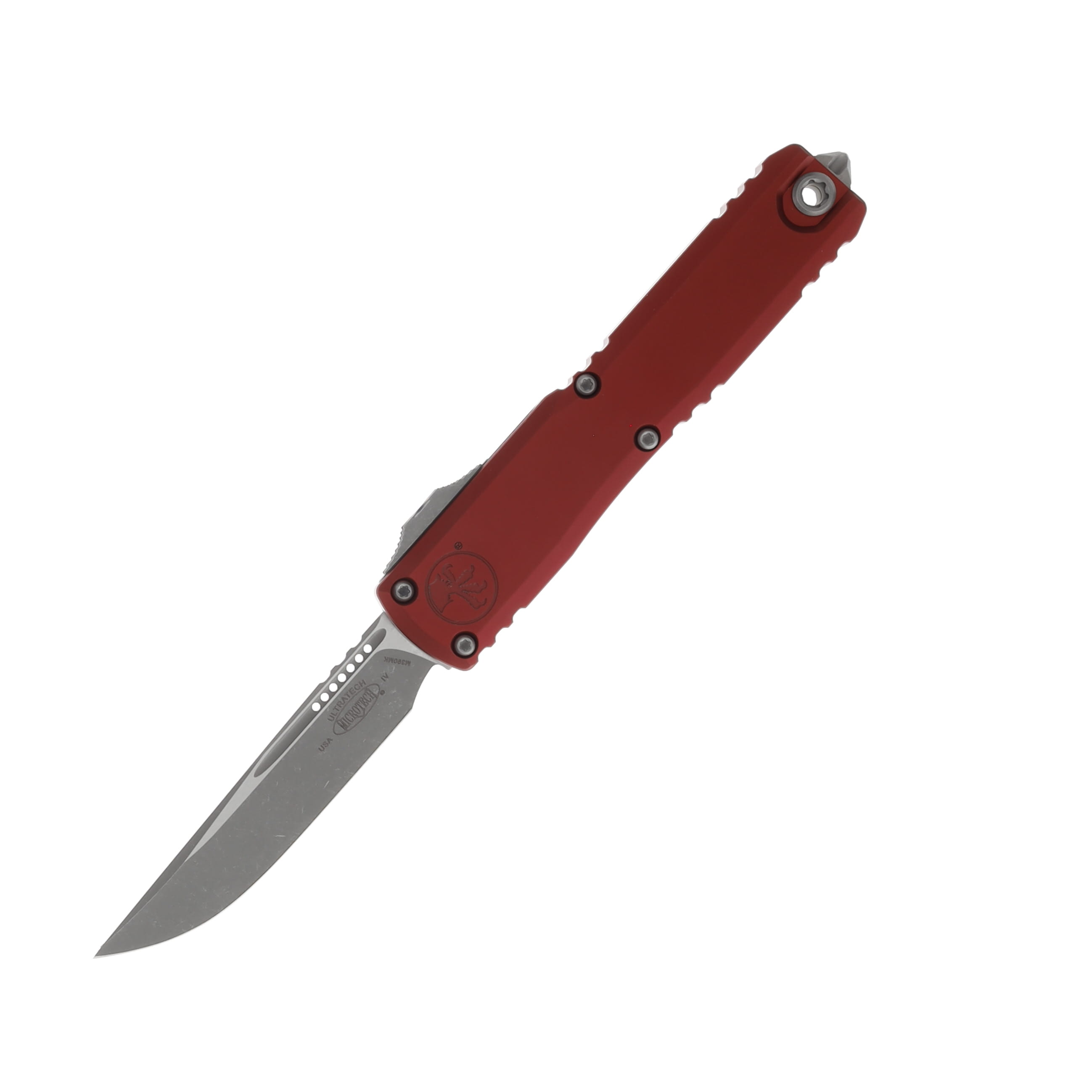 Microtech Ultratech GEN IV OTF Auto S/E Apocalyptic Standard Merlot AUMT1121410APMR View 1