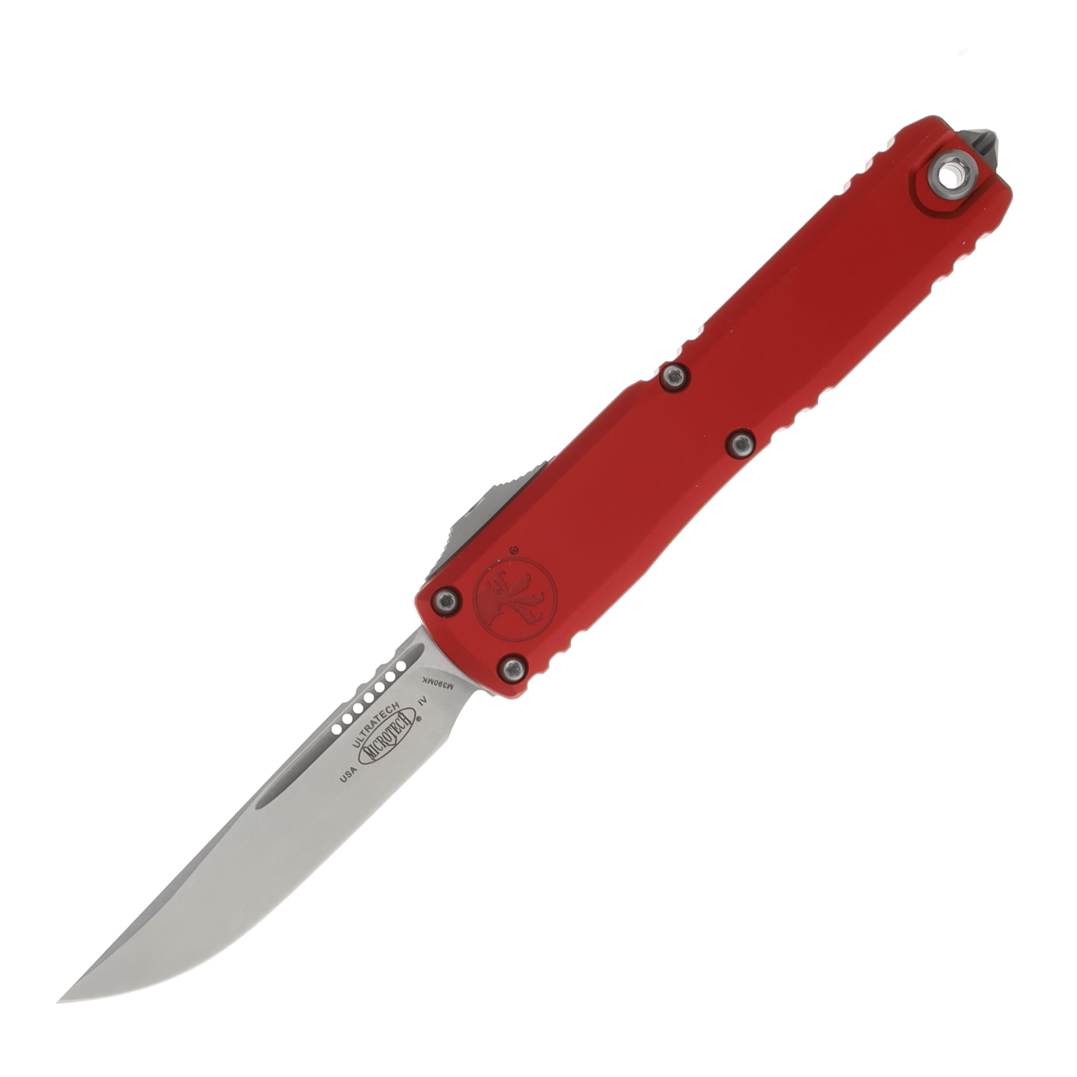 Microtech Ultratech GEN IV OTF Auto S/E Stonewash Standard Red AUMT1121410RD View 1