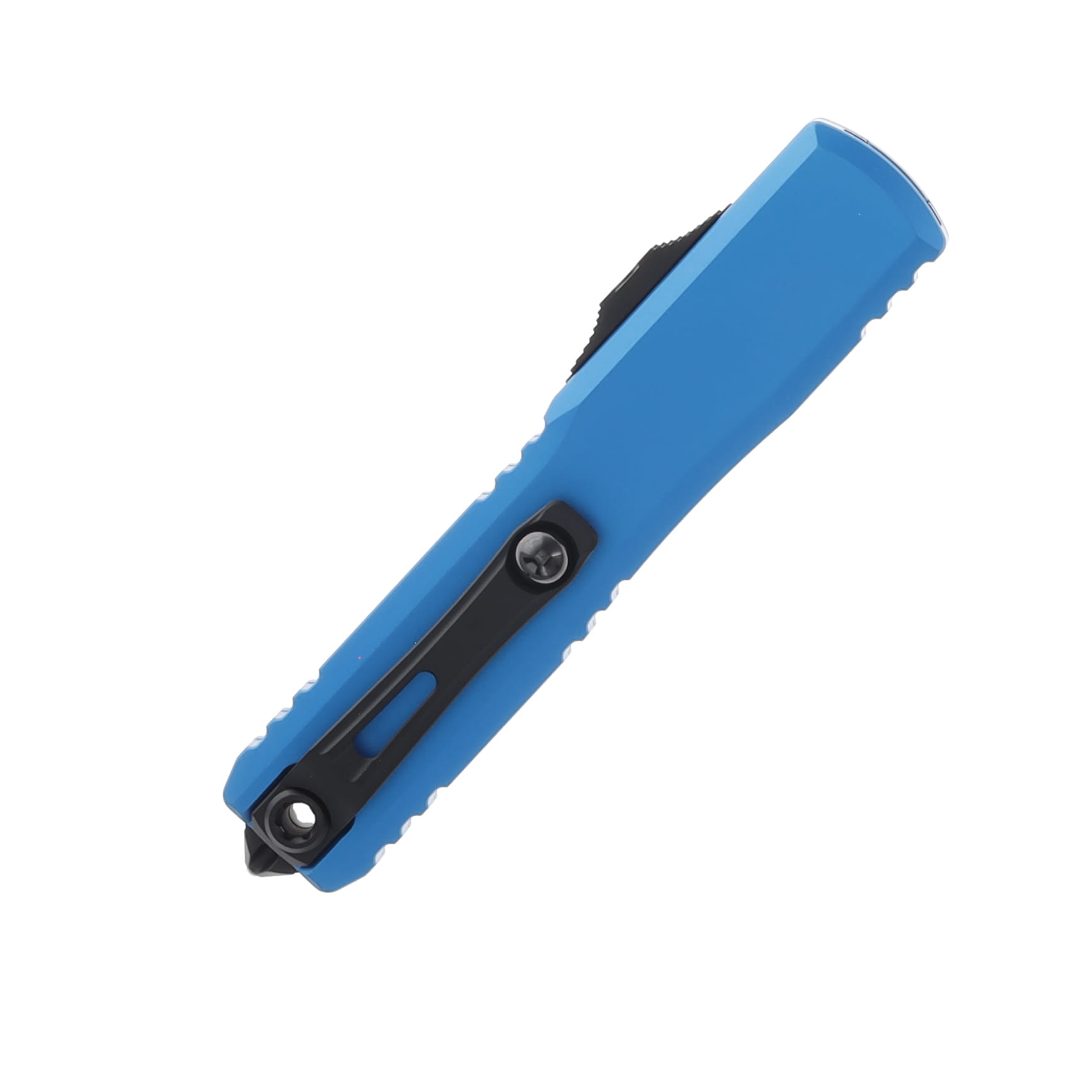 Microtech Ultratech GEN IV OTF Auto S/E Black Part Serrate Blue AUMT112142BL View 3