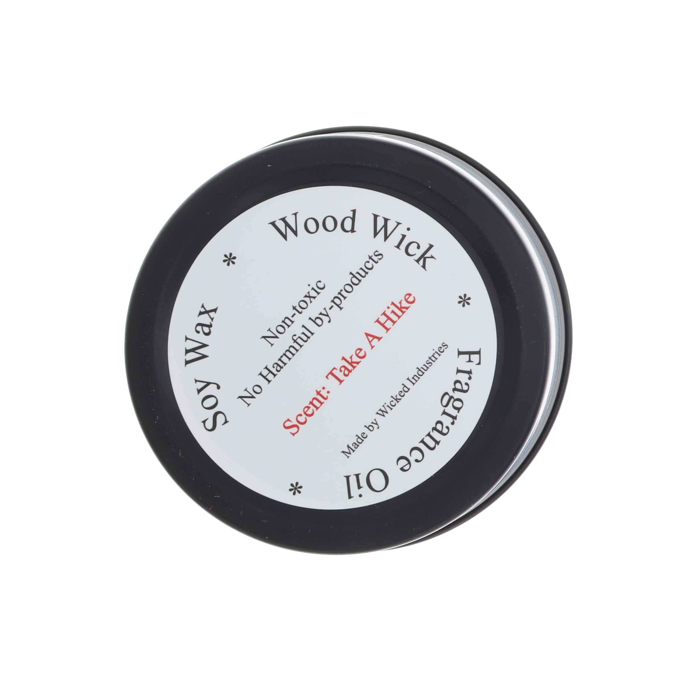 Wicked Ind. Wicked Wix Candle 8oz Tin Take A Hike WICKWIX8OZTAH View 2