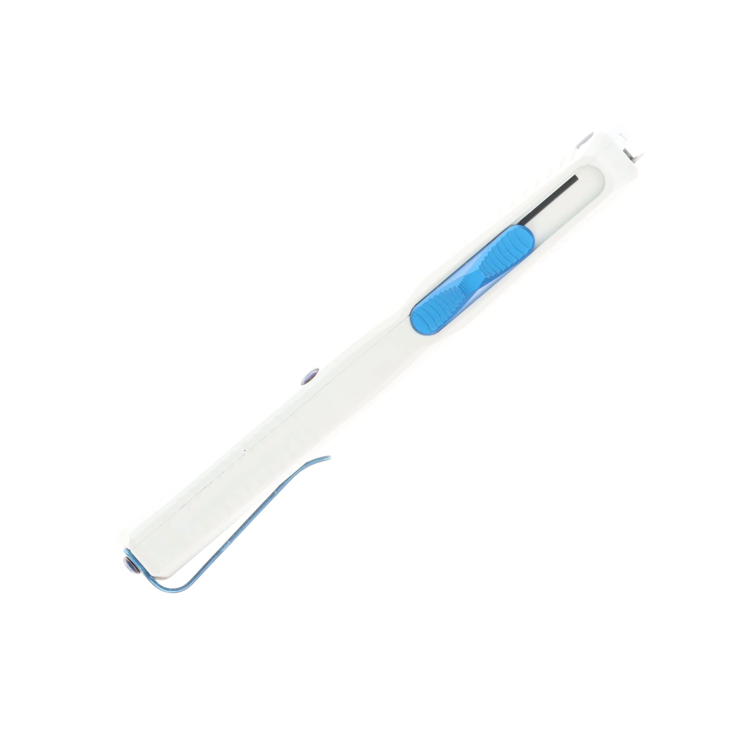 Kershaw Livewire Out The Front Wampa White Handle Blue Blade AUKS9000WBLU View 5