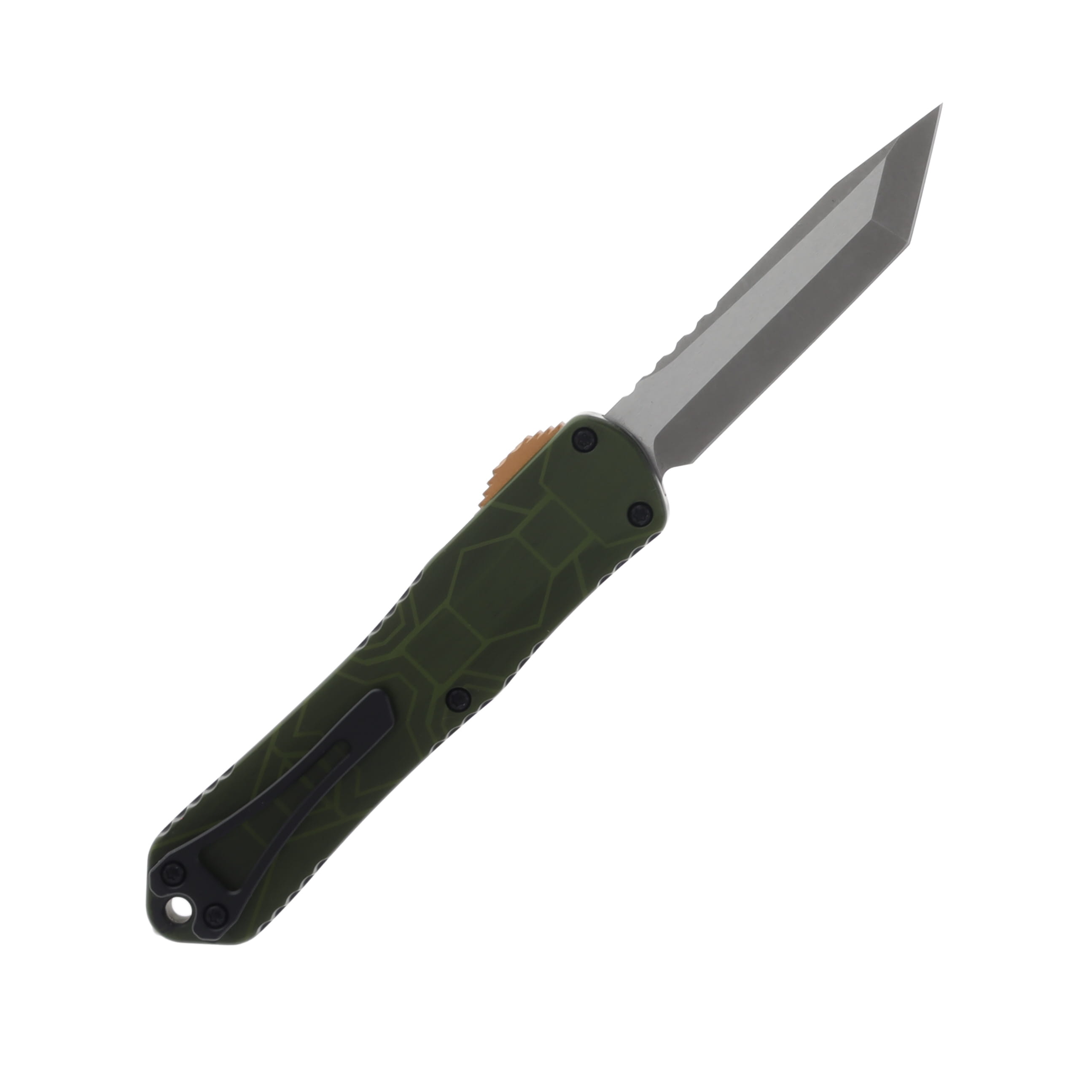 Heretic Manticore E SMKW Exclusive OTF Auto Tanto Battleworn 117 Master Chief H027-117-MC View 2