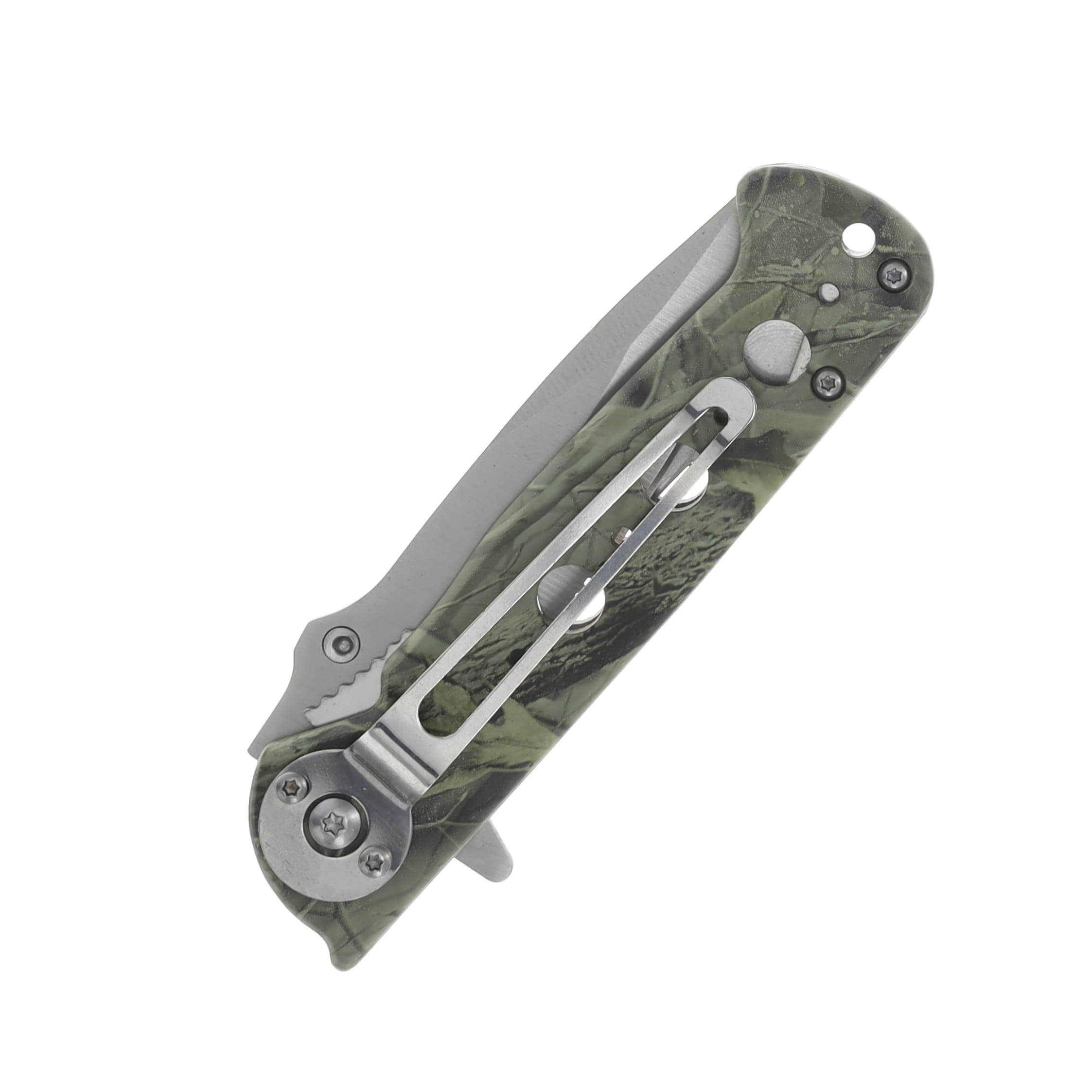 Frost Cutlery Field Pro White Oak Folding Knife-Linerlock FR040CA View 3