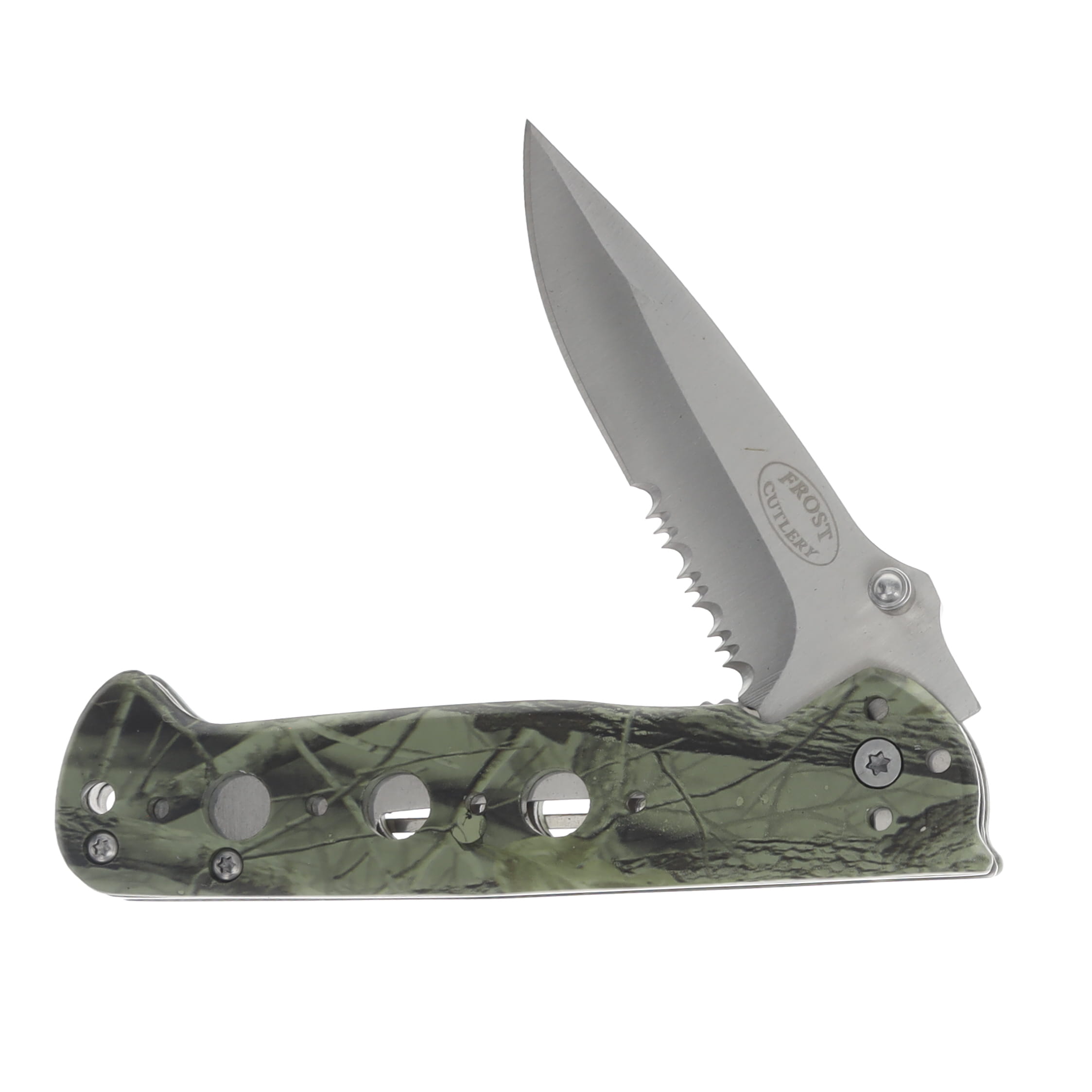 Frost Cutlery Field Pro White Oak Folding Knife-Linerlock FR040CA View 4
