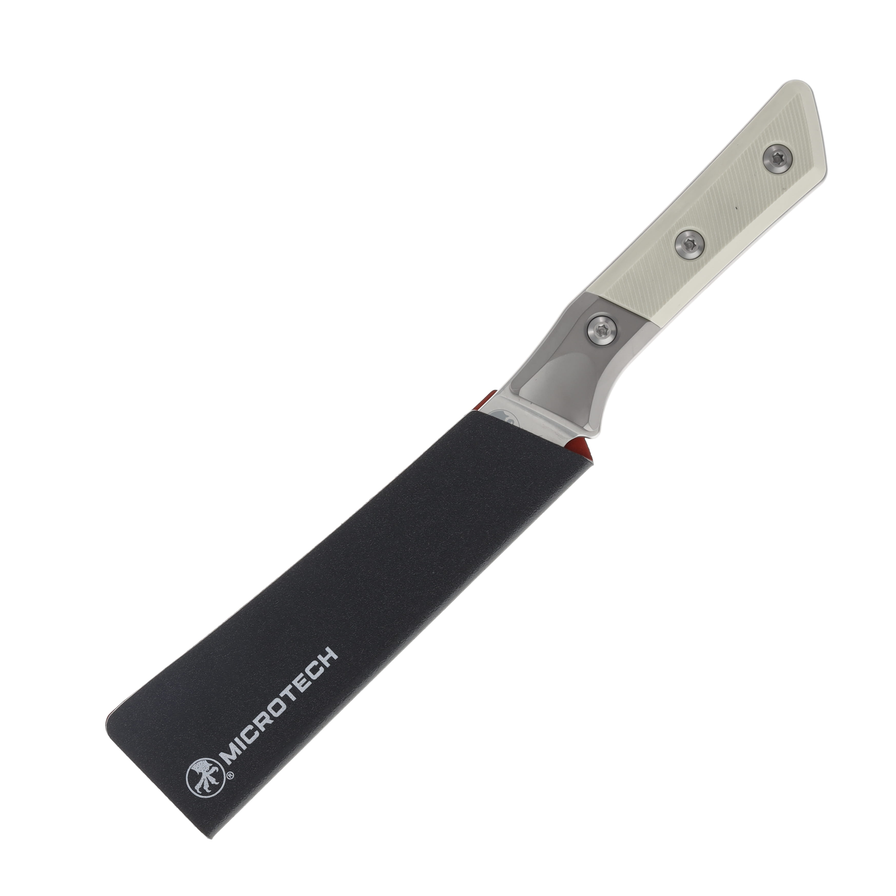 Microtech 6.125in Boning Knife SW Standard Titanium Bolster Ivory G-10 MT3100B10IV View 3