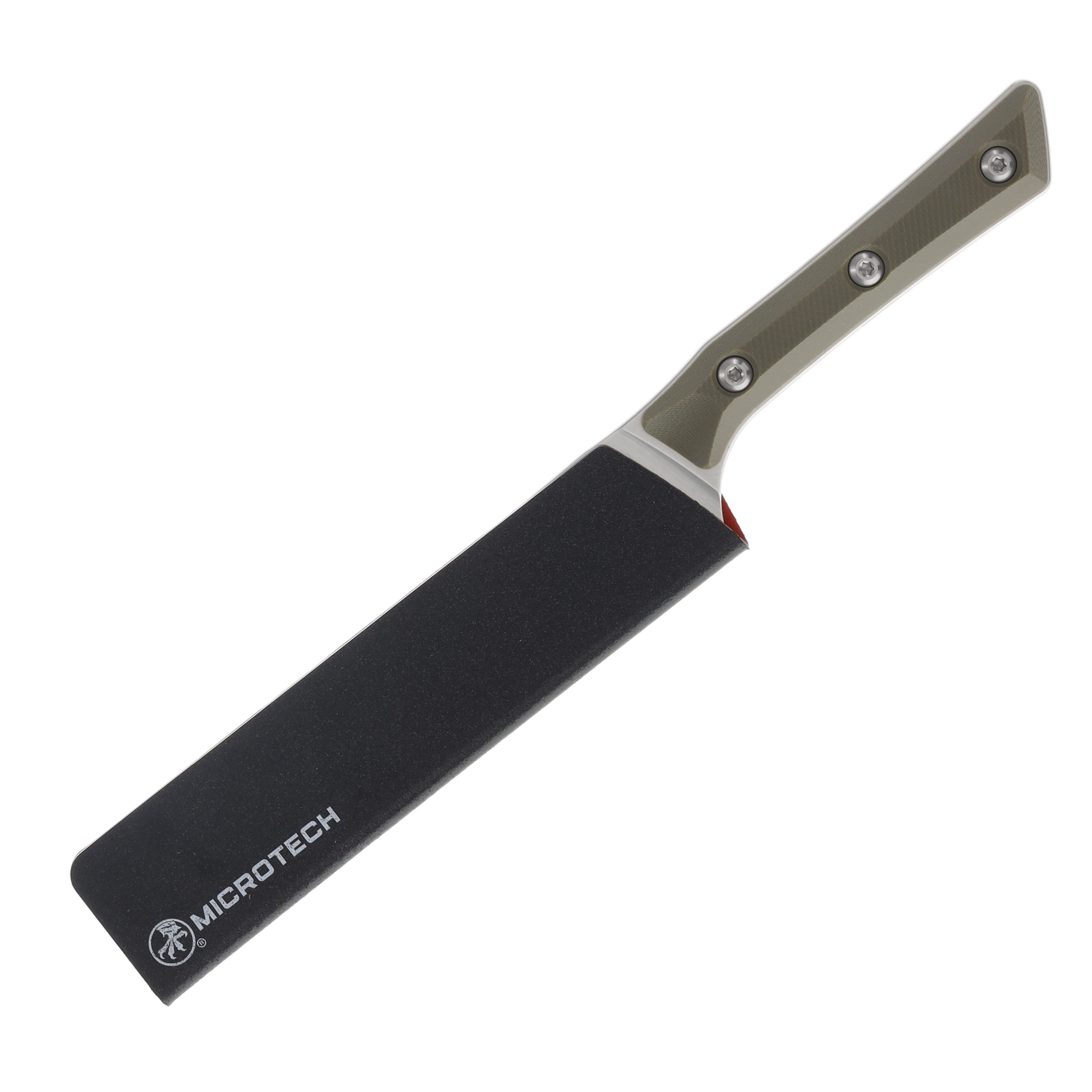 Microtech 6in Utility Fixed Knife SW Standard OD Green G-10 MT340010OD View 3