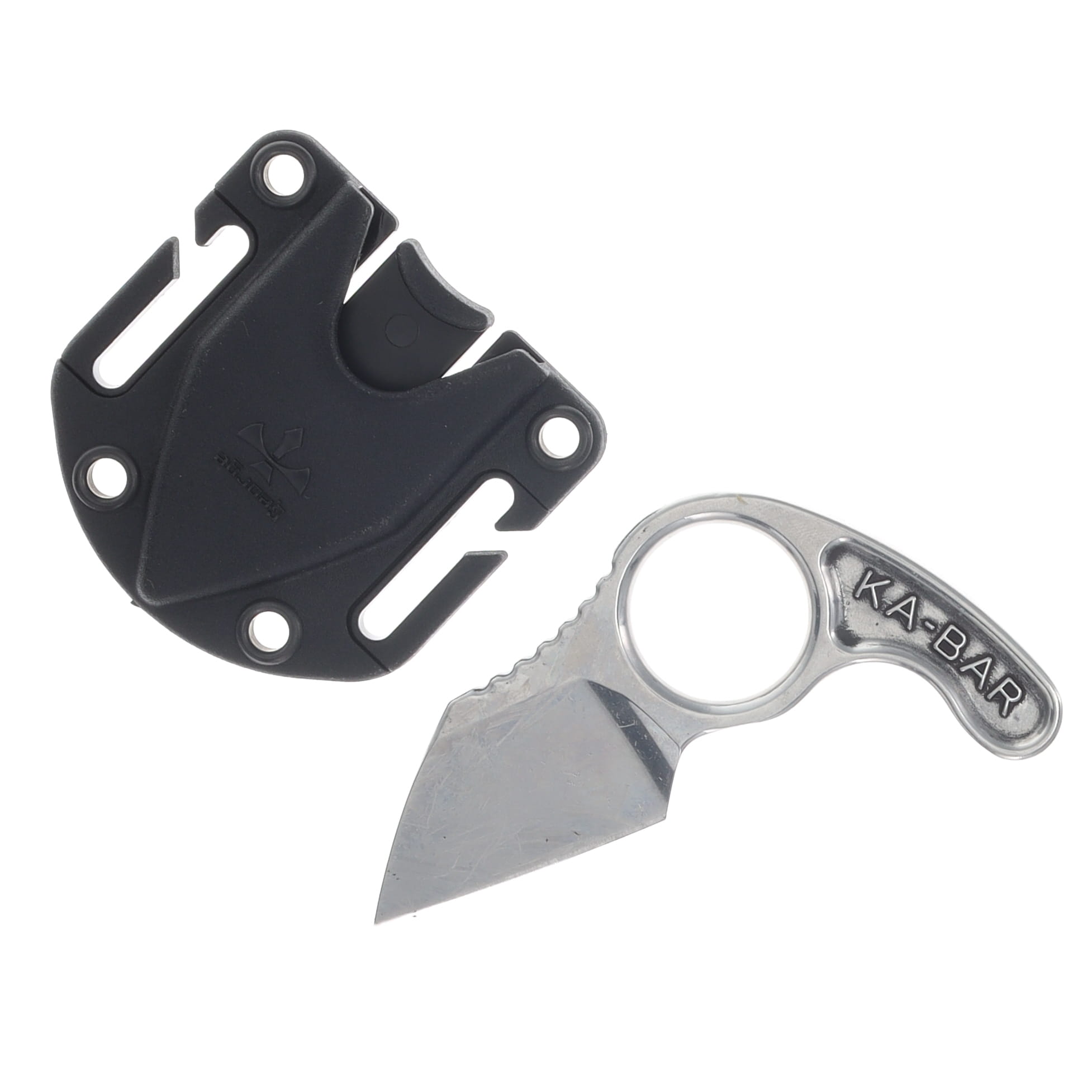 KA-BAR George Roscoe Fixed Knife With Celcon Sheath KA7704 View 1