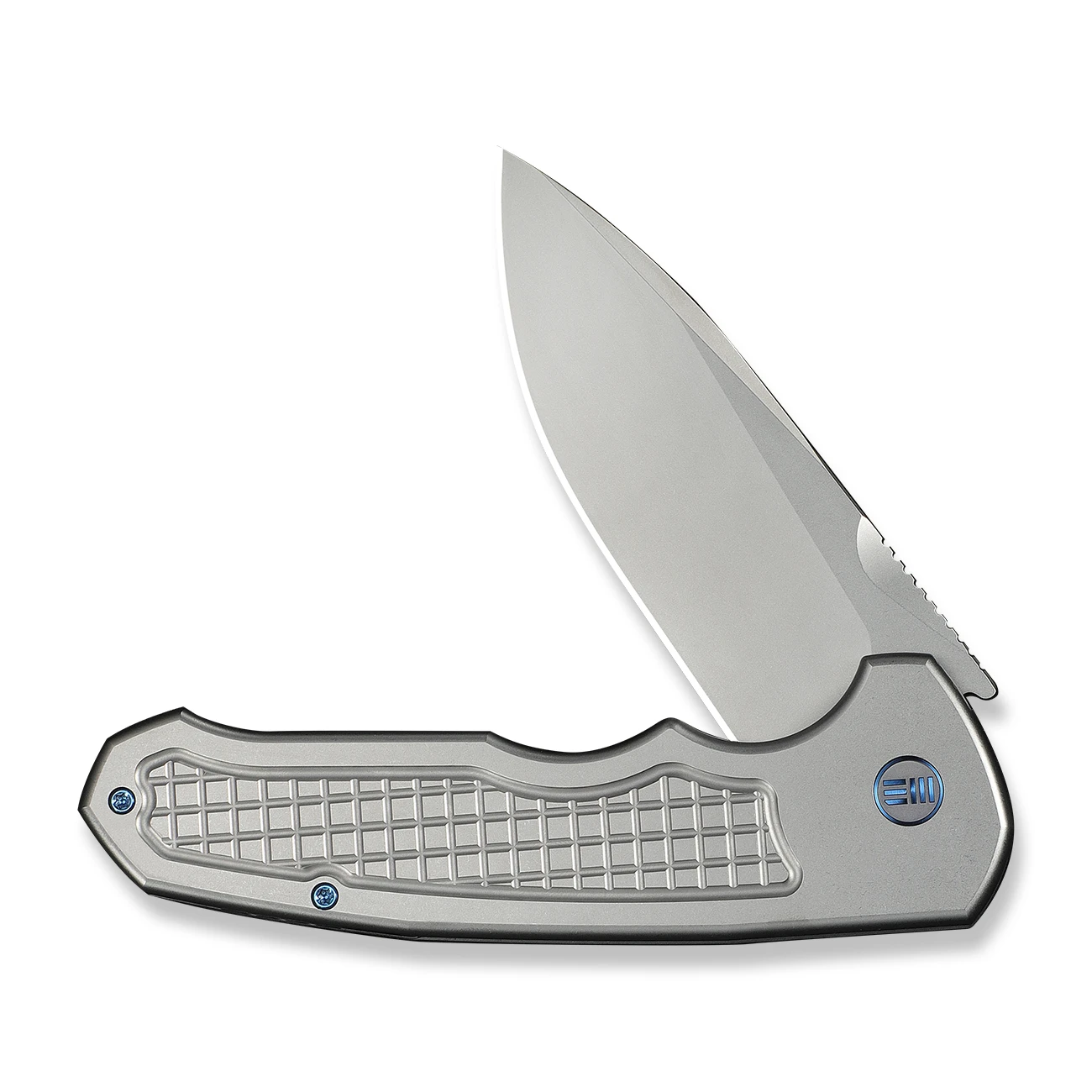 WE Knife Co Starlash Gray 3.97in Plain Stonewash Drop Point WE23011C-2 View 3