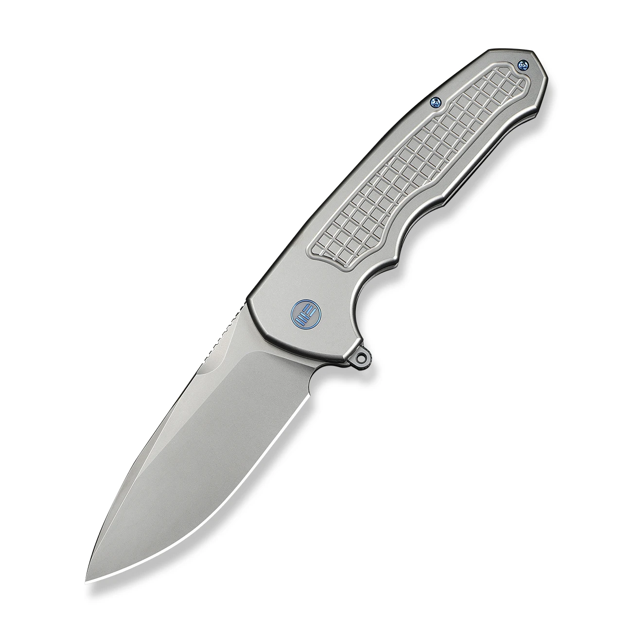 WE Knife Co Starlash Gray 3.97in Plain Stonewash Drop Point WE23011C-2 View 1