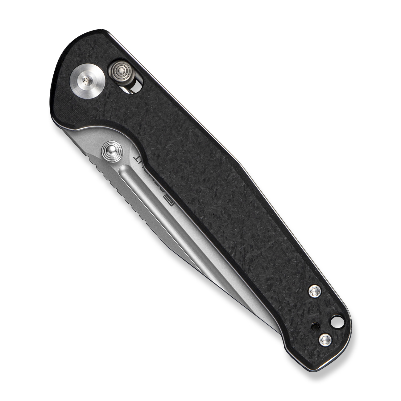 Sencut Glenspar Folding Knife Black Shredded G-10 Handle SW 9Cr18MoV Blade S25046-2 View 4