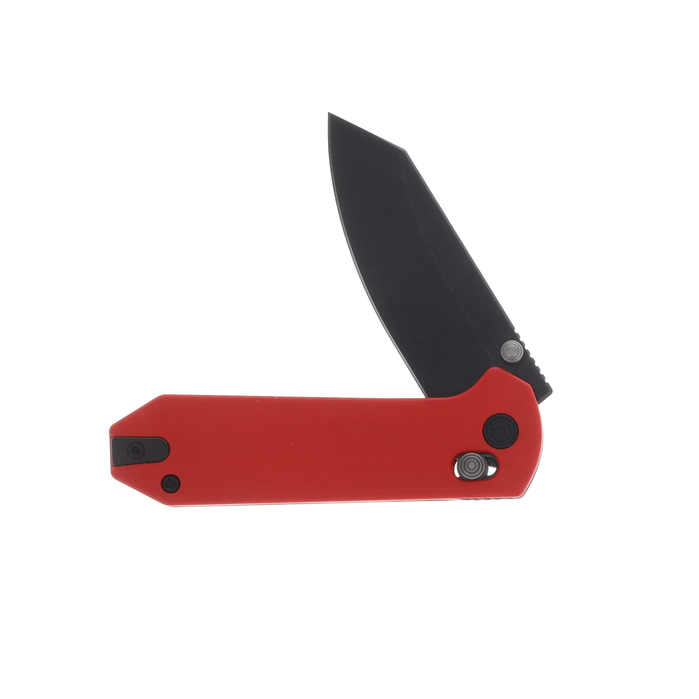 CIVIVI Yonder Folding Knife Red 2.88in Plain Black Stonewash Spey C23073-2 View 3