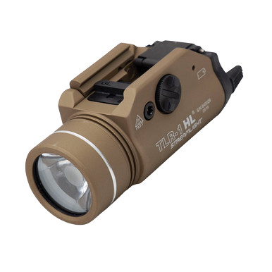 Streamlight TLR-1 HL FDE Tactical Light for Glock/Picatinny w/1000 lm View 1