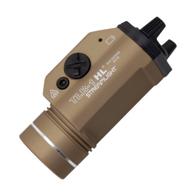Streamlight TLR-1 HL FDE Tactical Light for Glock/Picatinny w/1000 lm View 3
