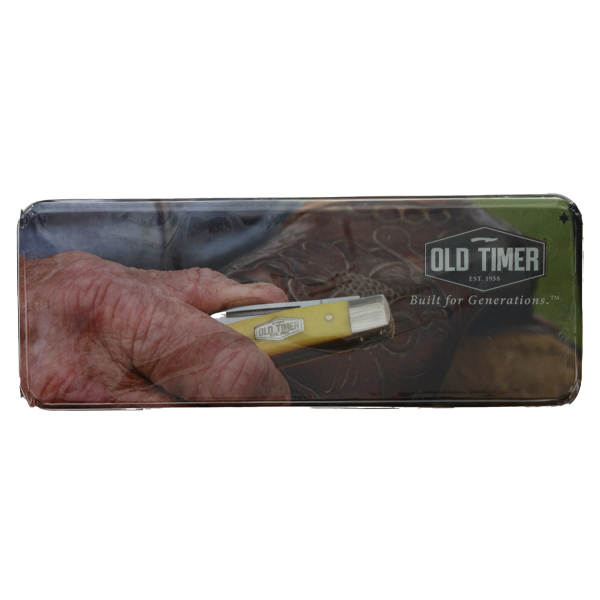 Old Timer 2 pc Yellow Handle Sharpfinger Combo Set 1259508 View 2