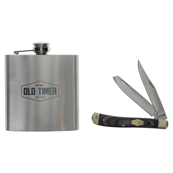 Old Timer 2 Blade Trapper With Flask Combo 1259512 View 3