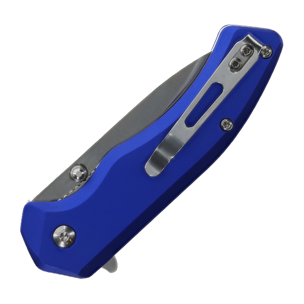 Smith & Wesson Folder Blue Aluminum Handle With Keychain Combo 1259484 View 2