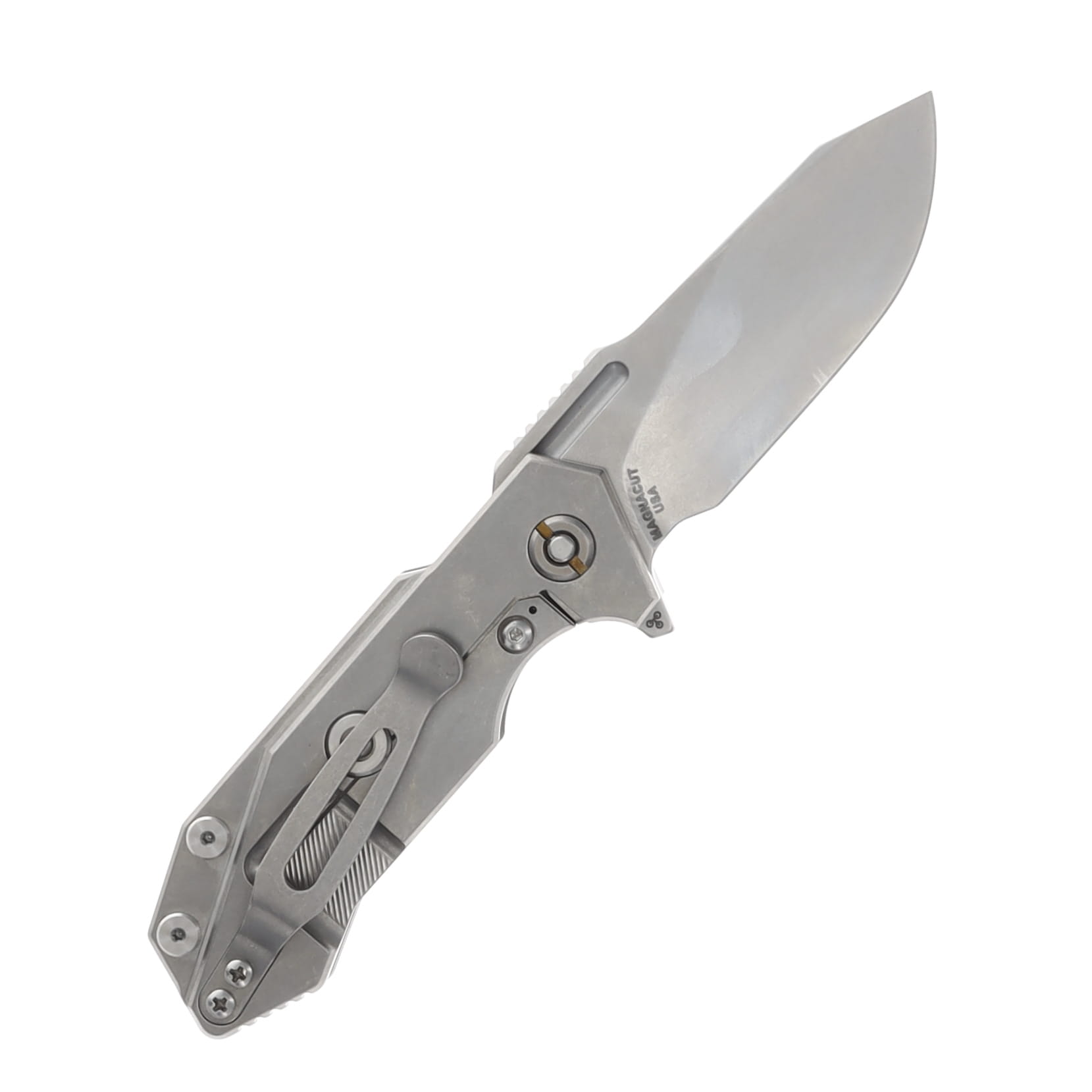 Hinderer Halftrack Slicer Stonewash 2.75in Plain Stonewash Slicer KHTSLITWSWBK View 2