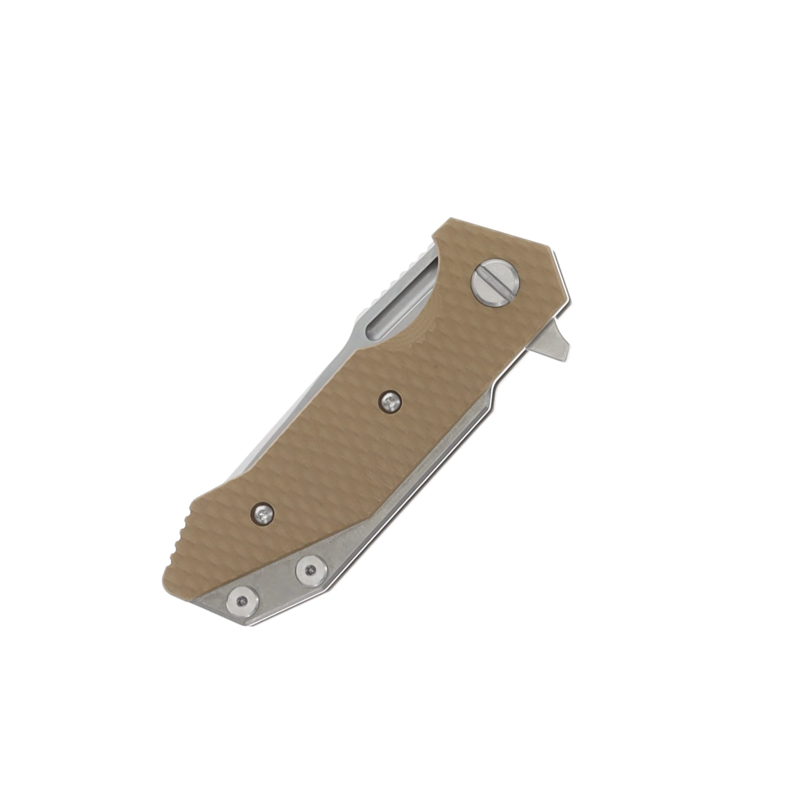 Hinderer Halftrack Slicer Coyote – Stonewash 2.75in Plain Stonewash Slicer KHTSLITWSWCY View 6
